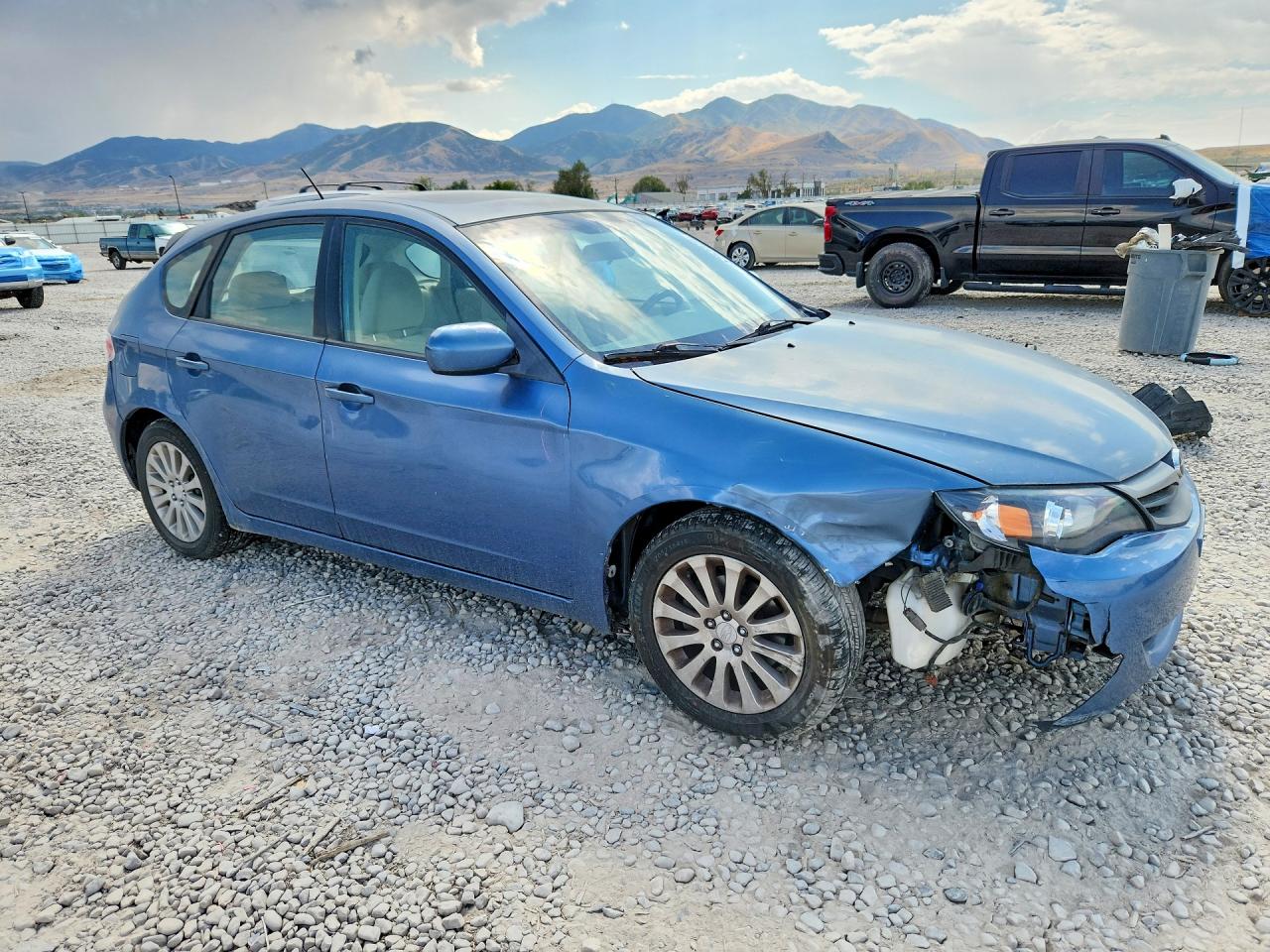 2010 Subaru Impreza 2.5i Premium Blue vin: JF1GH6B63AH821226