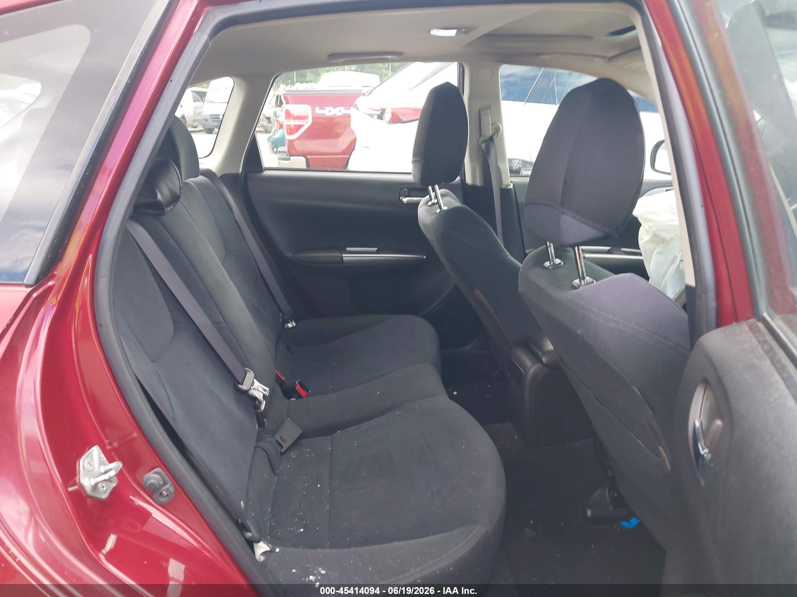 2011 Subaru Impreza 2.5i Premium Red vin: JF1GH6B63BH823477