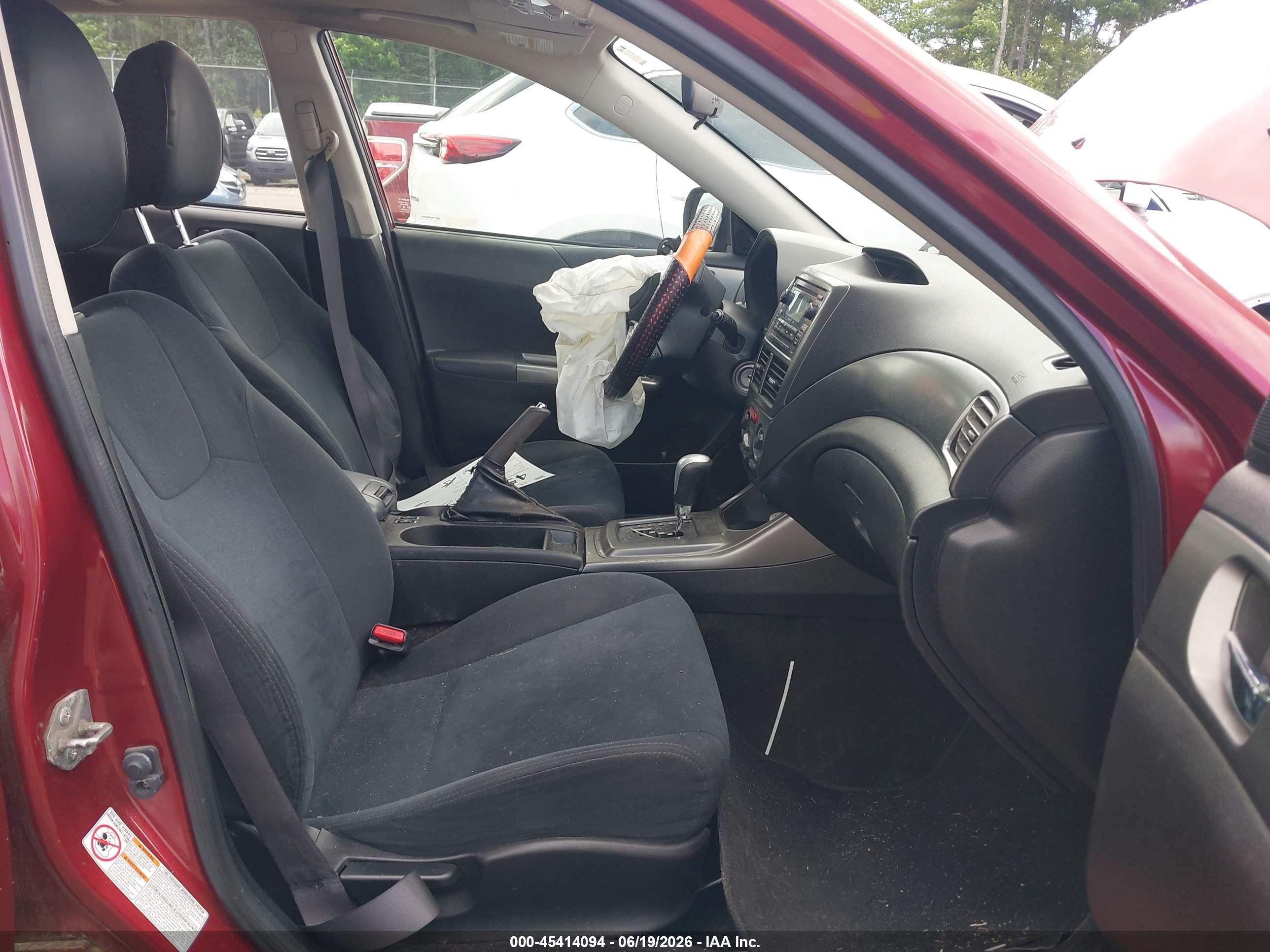 2011 Subaru Impreza 2.5i Premium Red vin: JF1GH6B63BH823477
