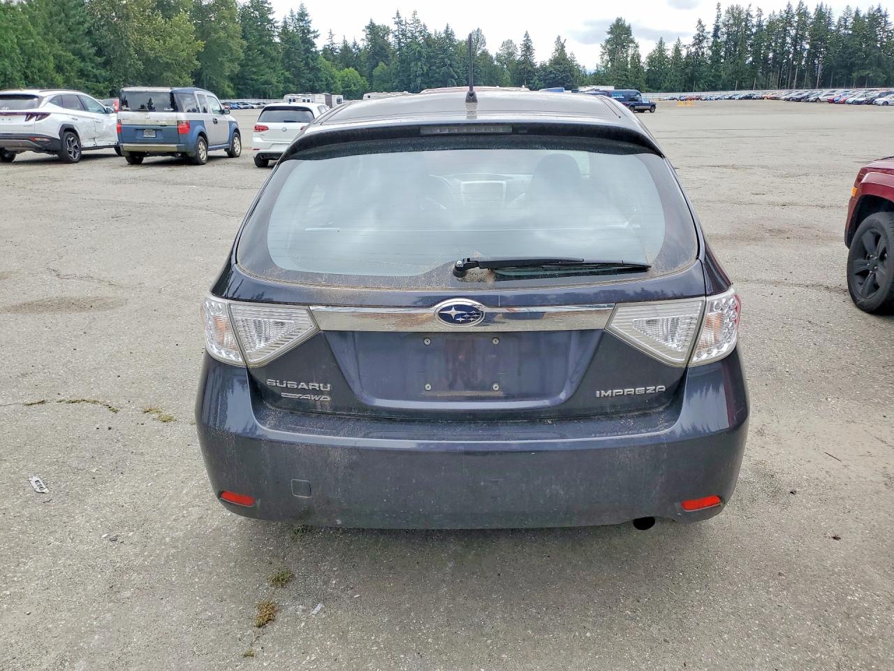 2010 Subaru Impreza 2.5i Premium Gray vin: JF1GH6B64AH815970