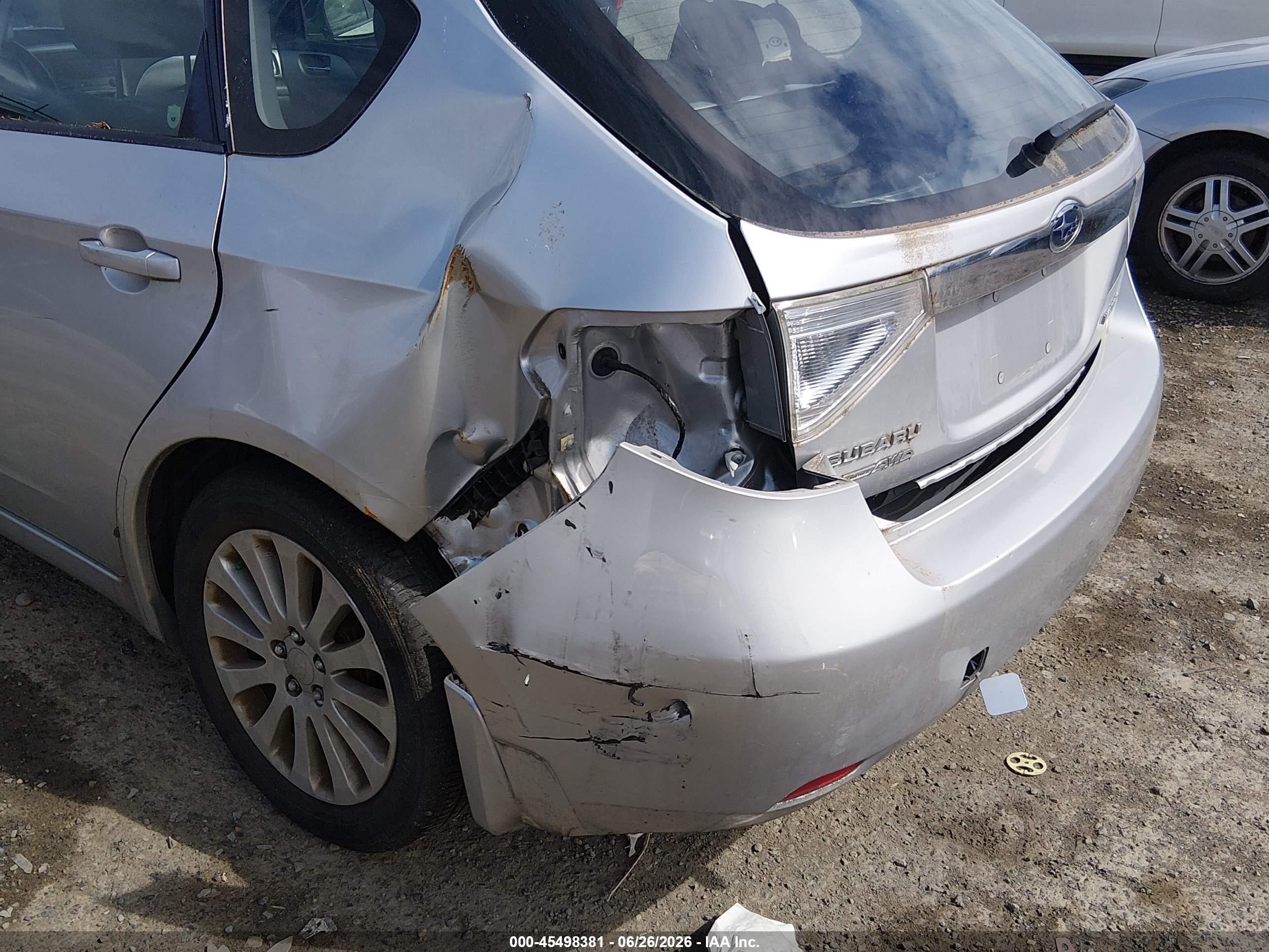 2010 Subaru Impreza 2.5i Premium Silver vin: JF1GH6B64AH819260
