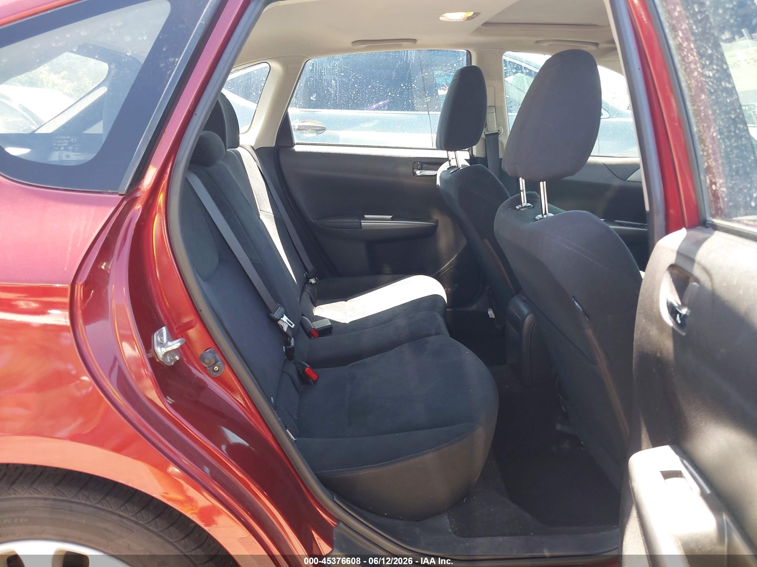 2011 Subaru Impreza 2.5i Premium Красный vin: JF1GH6B64BH807840