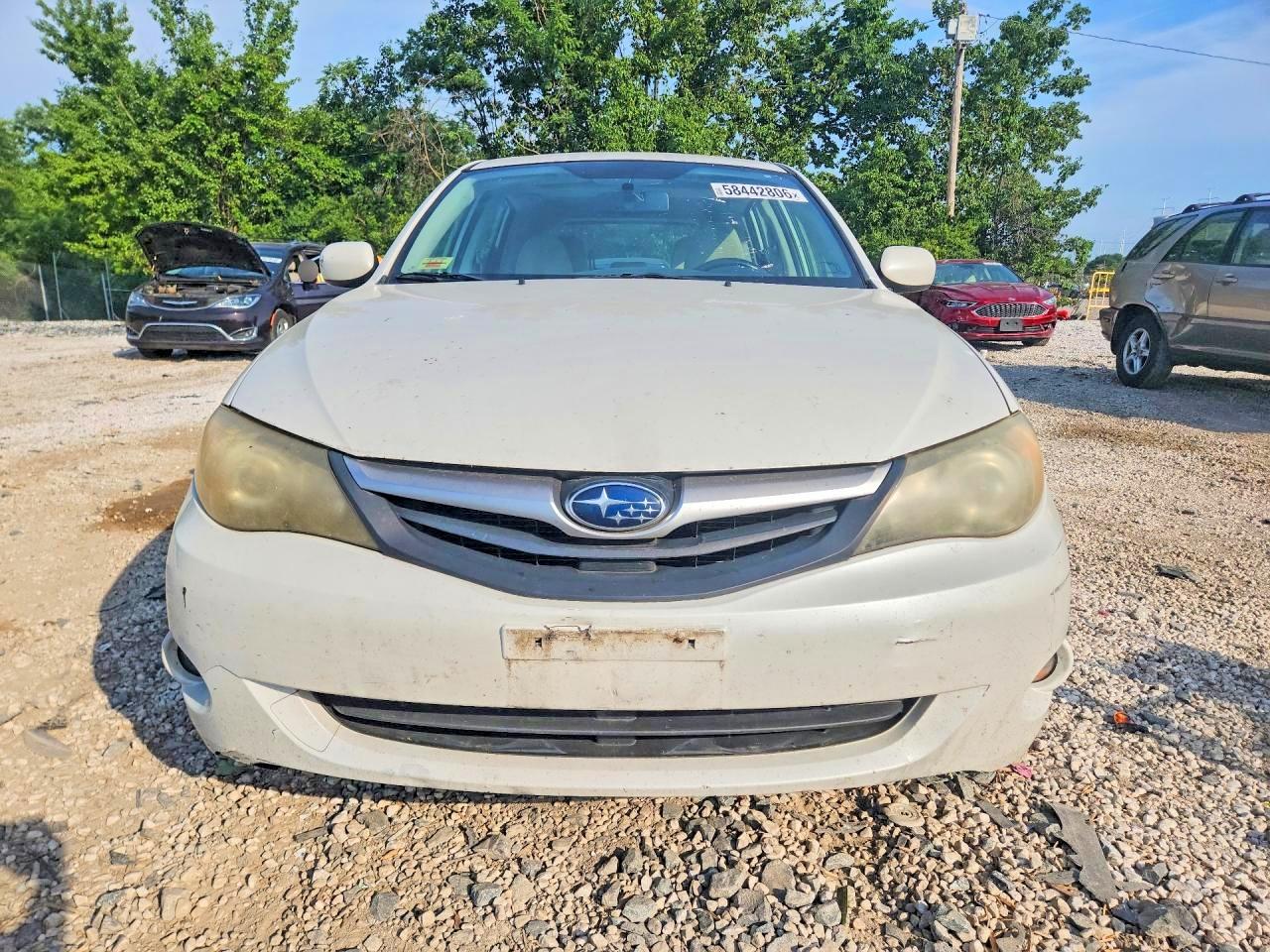 2011 Subaru Impreza 2.5i Premium White vin: JF1GH6B64BH817512