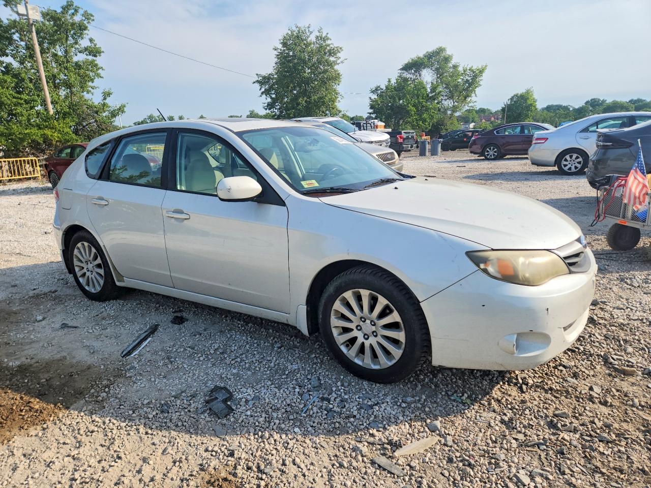 2011 Subaru Impreza 2.5i Premium White vin: JF1GH6B64BH817512