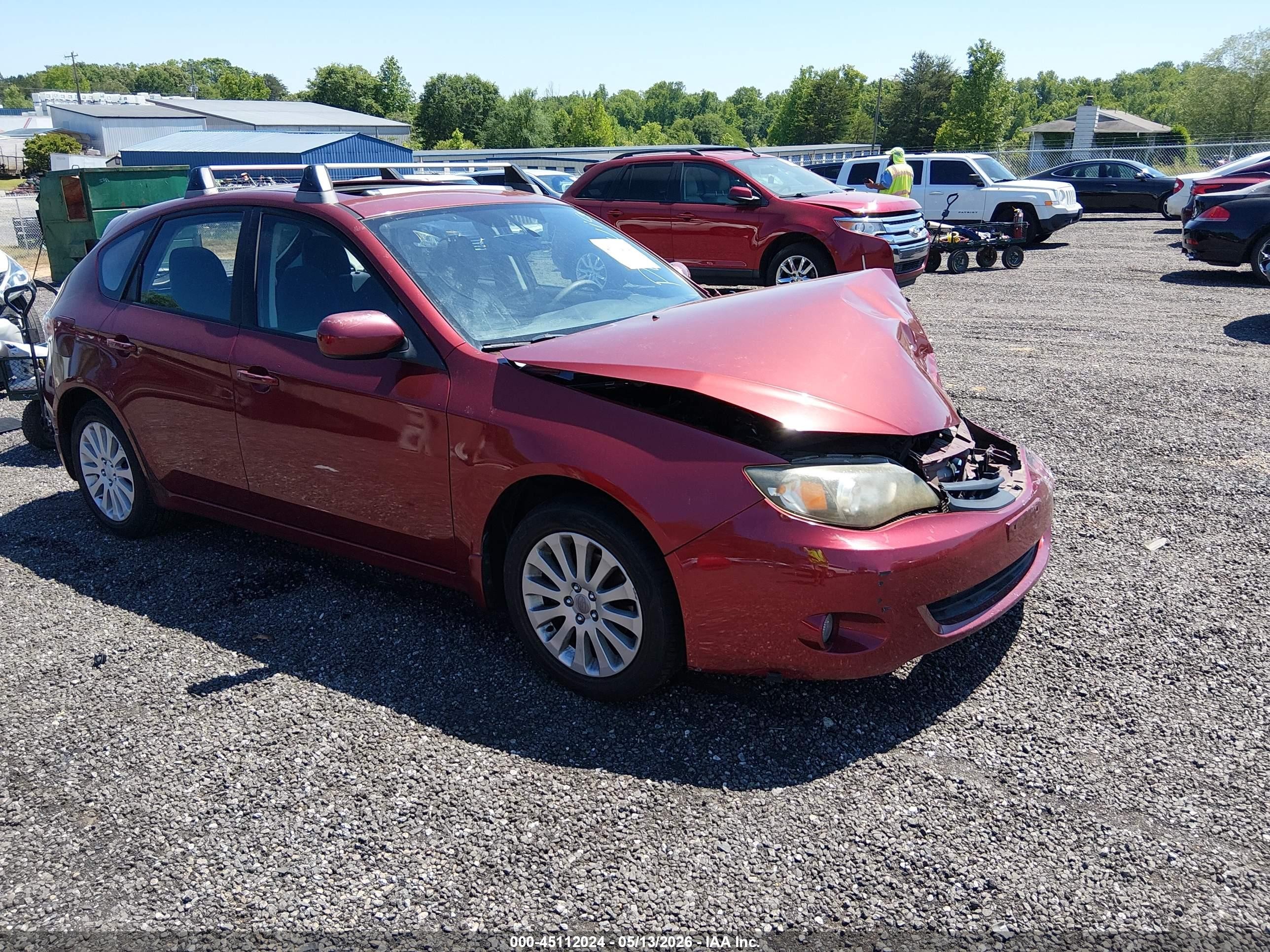 2011 Subaru Impreza 2.5i Premium Красный vin: JF1GH6B64BH825948