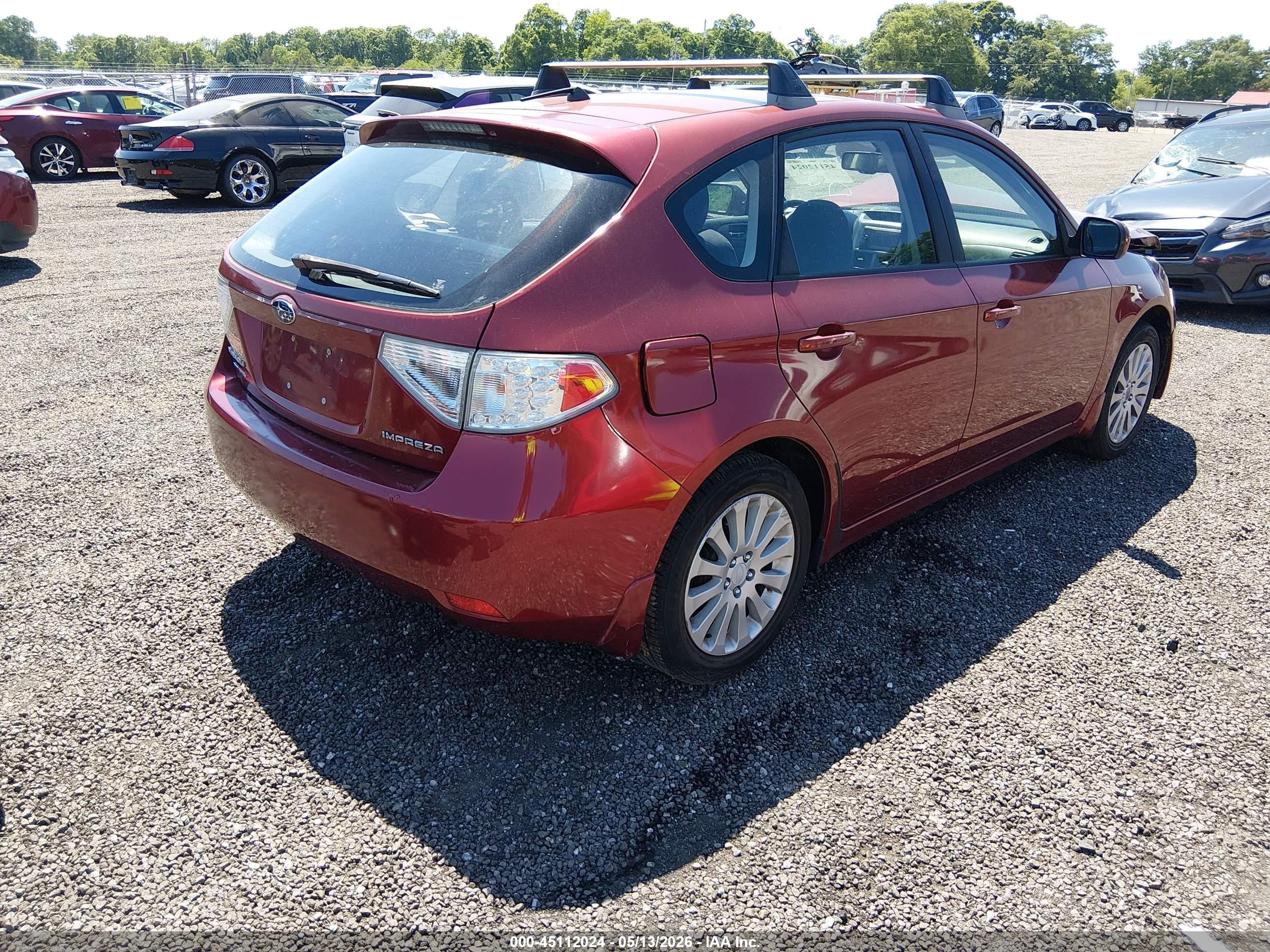 2011 Subaru Impreza 2.5i Premium Red vin: JF1GH6B64BH825948