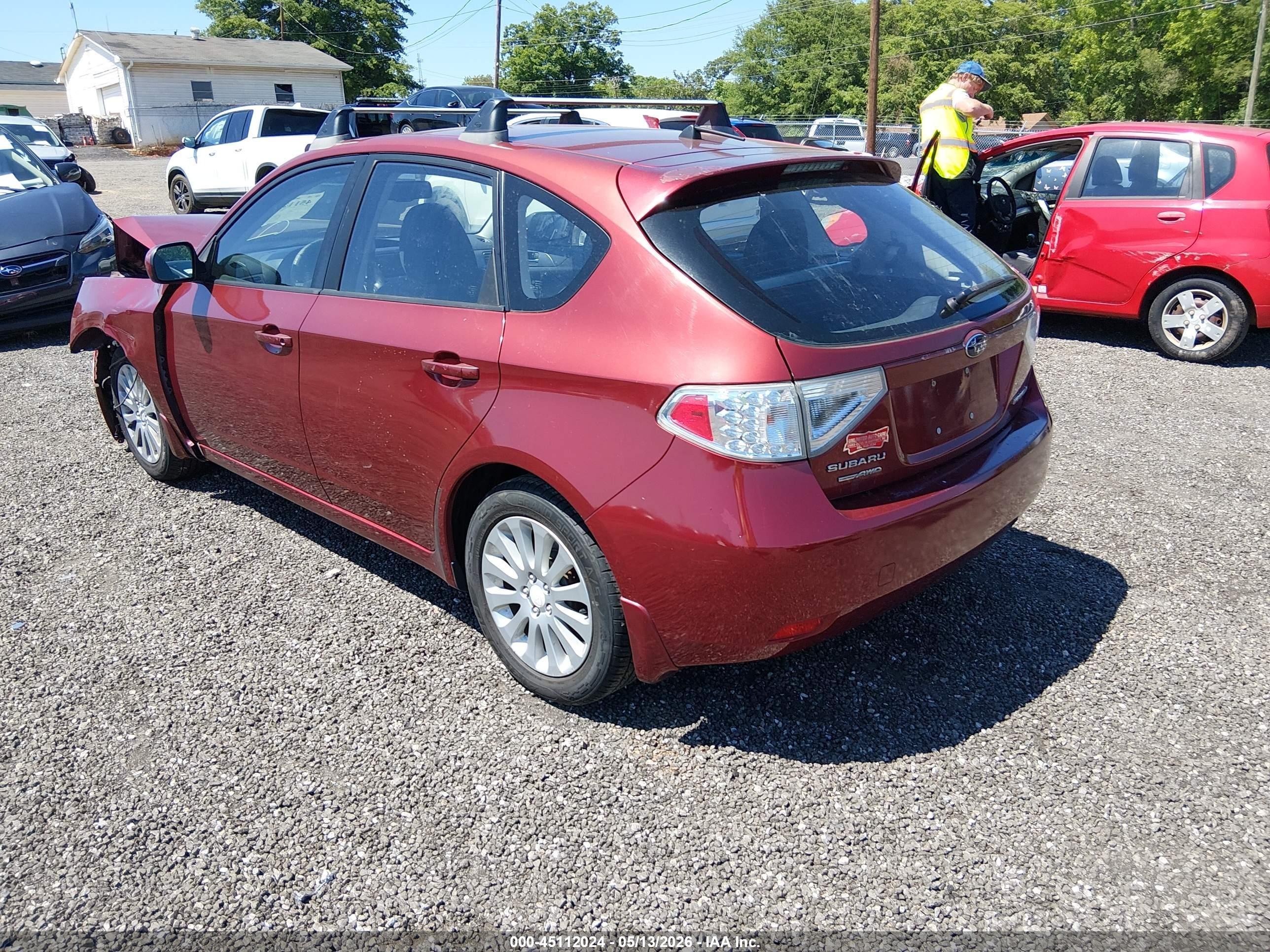 2011 Subaru Impreza 2.5i Premium Red vin: JF1GH6B64BH825948