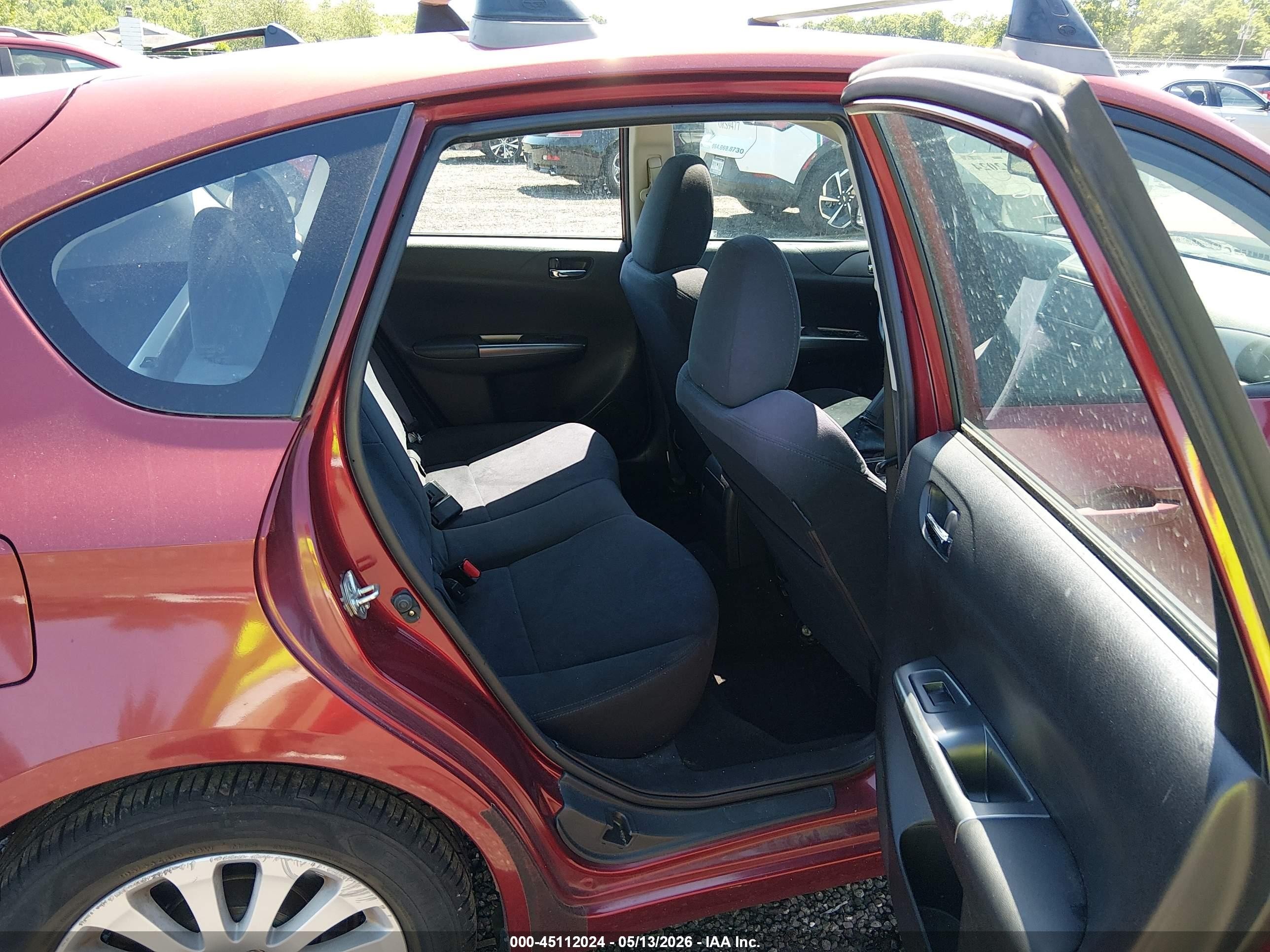 2011 Subaru Impreza 2.5i Premium Red vin: JF1GH6B64BH825948