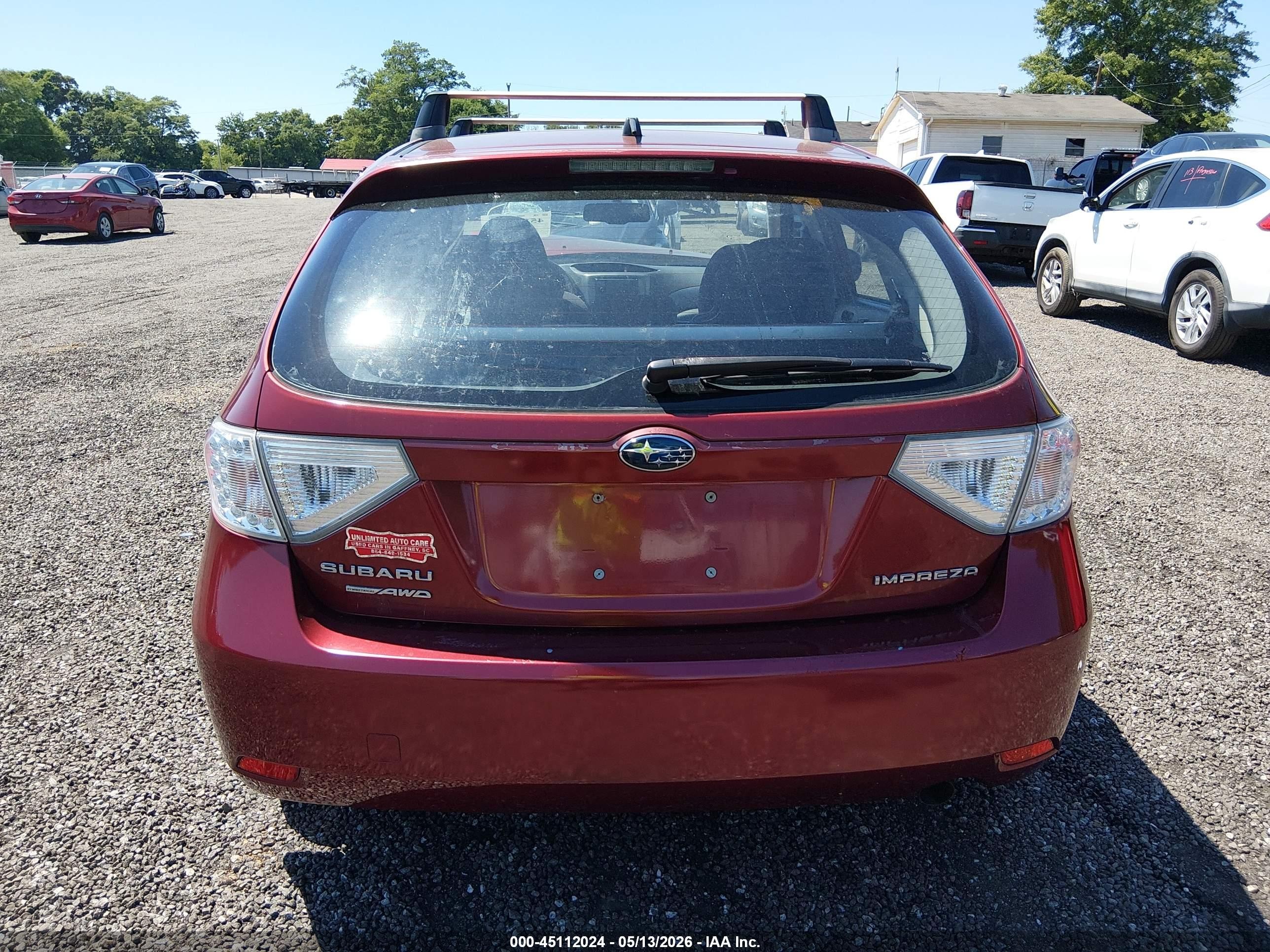 2011 Subaru Impreza 2.5i Premium Red vin: JF1GH6B64BH825948