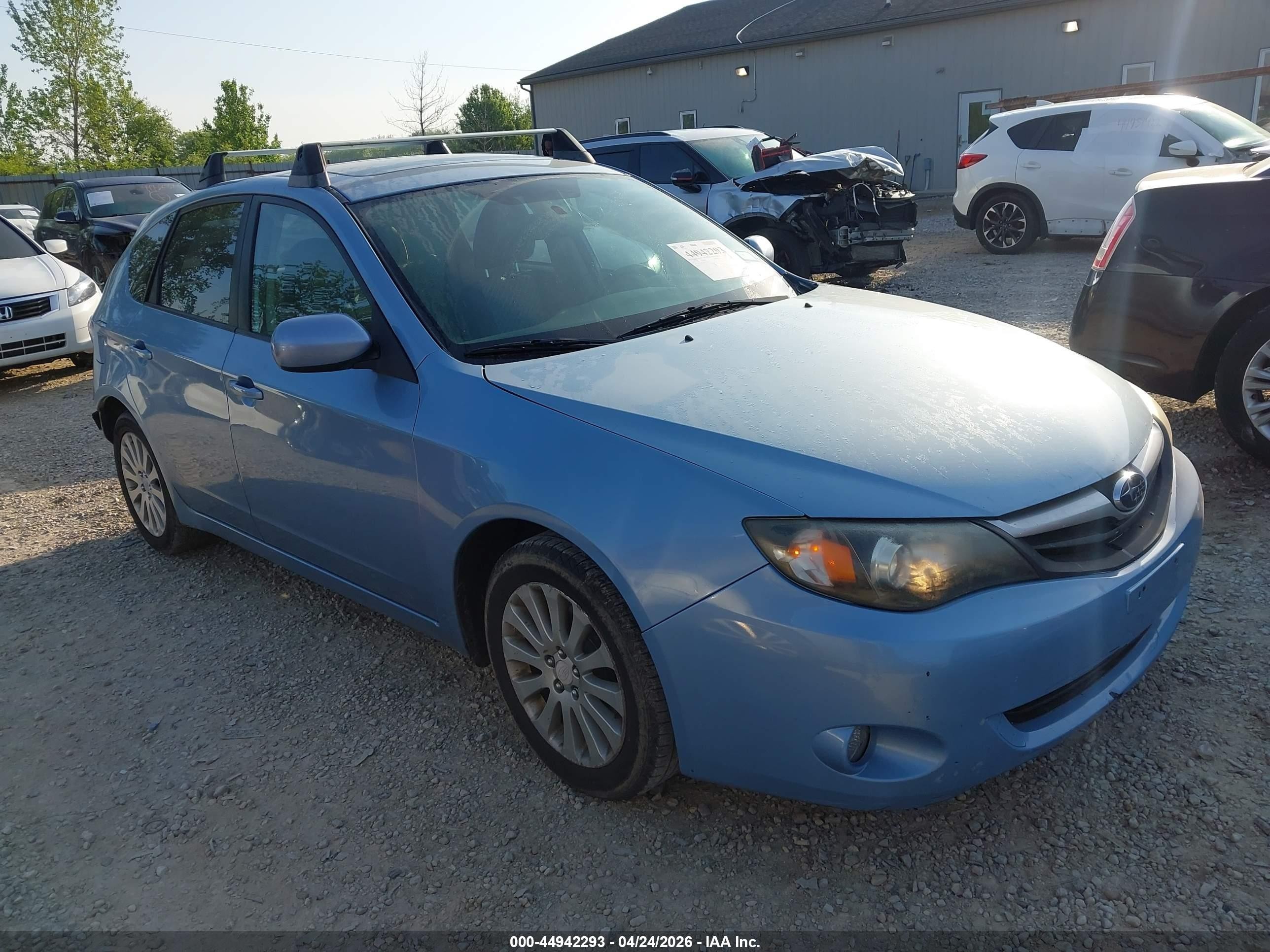 2011 Subaru Impreza 2.5i Premium Light Blue vin: JF1GH6B64BH827263