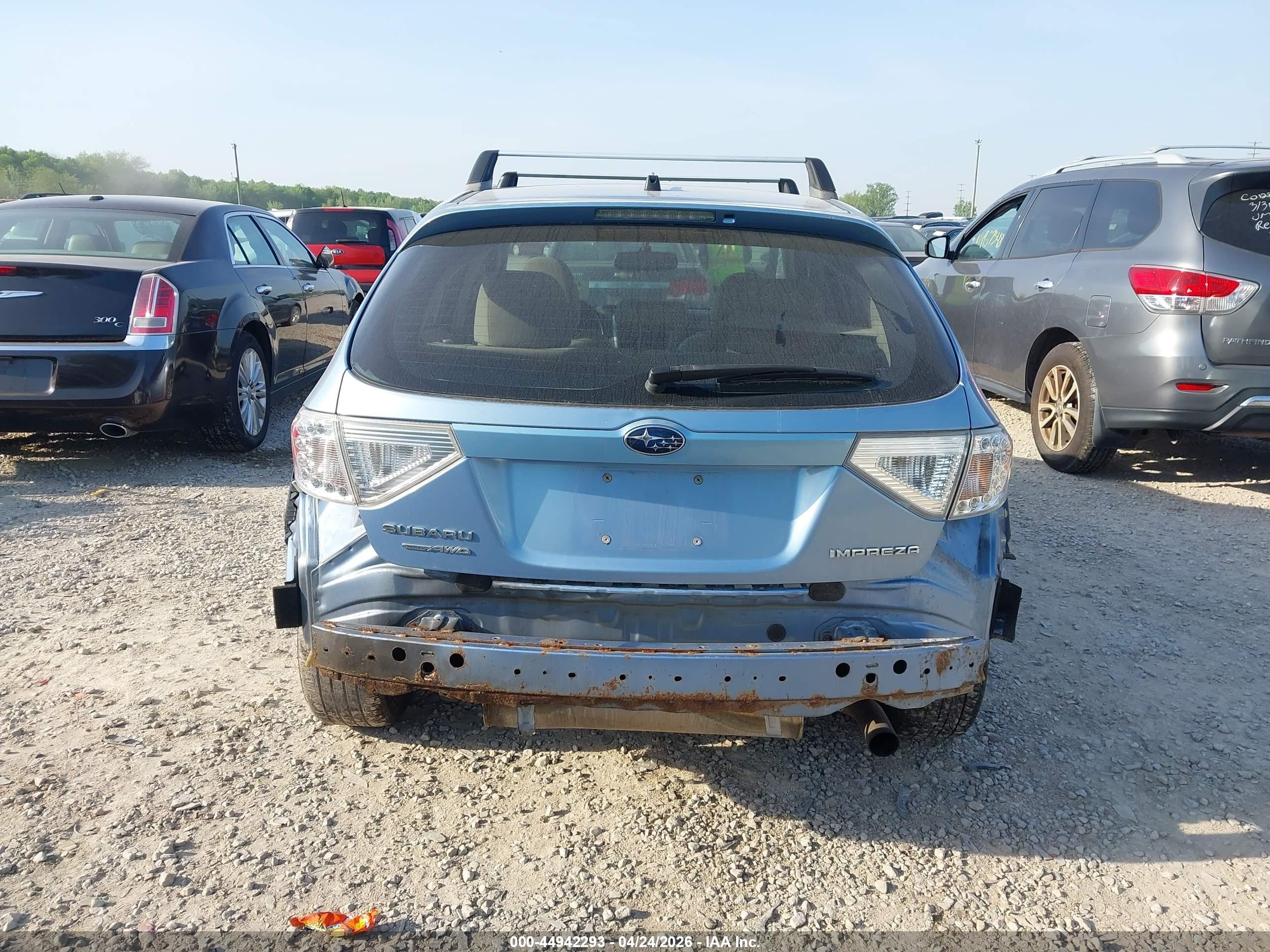 2011 Subaru Impreza 2.5i Premium Light Blue vin: JF1GH6B64BH827263