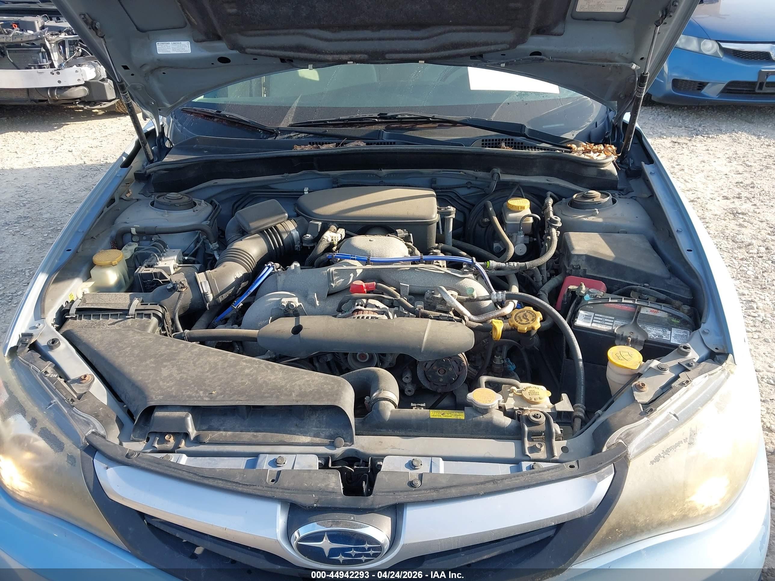 2011 Subaru Impreza 2.5i Premium Light Blue vin: JF1GH6B64BH827263