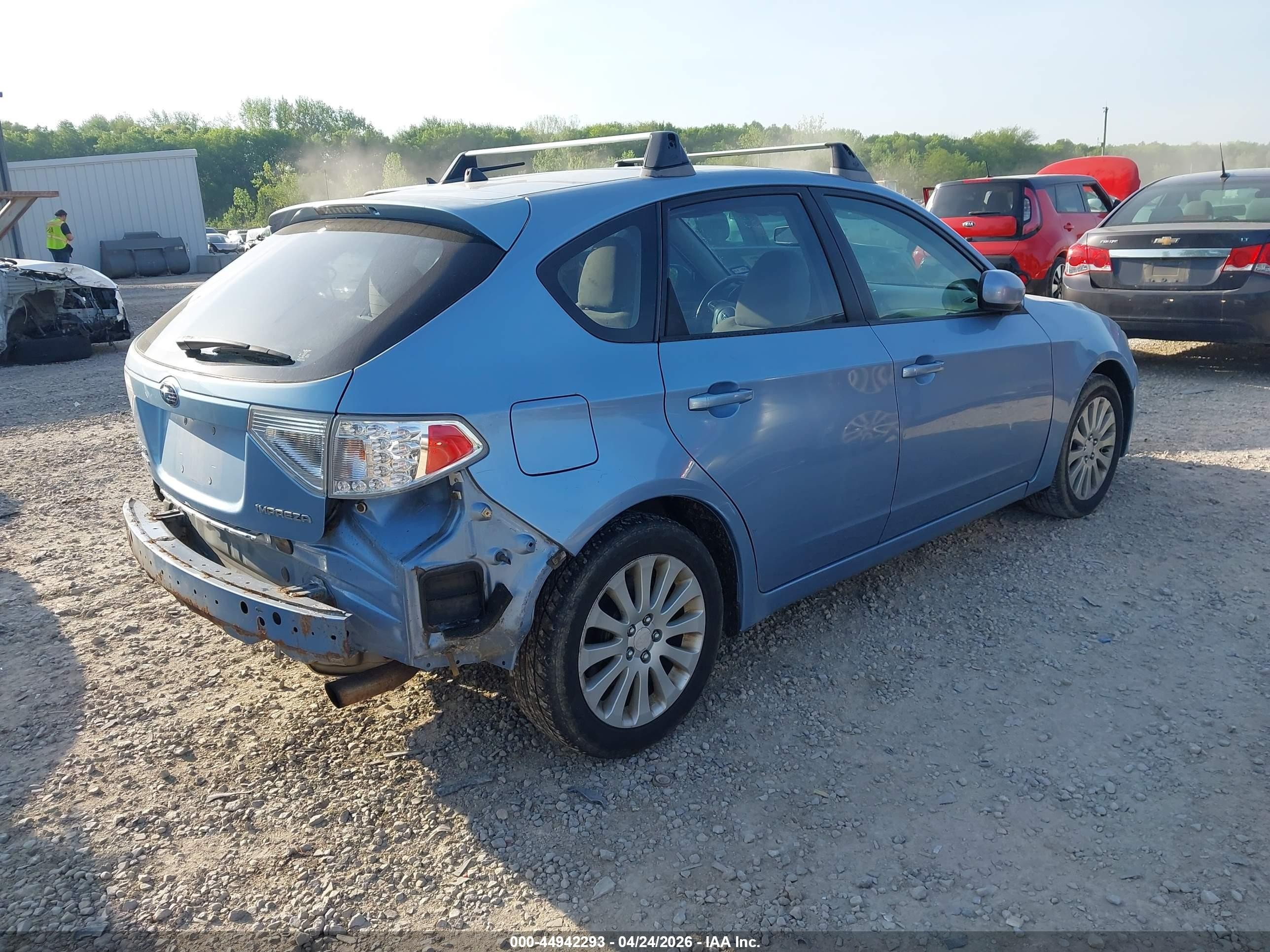 2011 Subaru Impreza 2.5i Premium Light Blue vin: JF1GH6B64BH827263