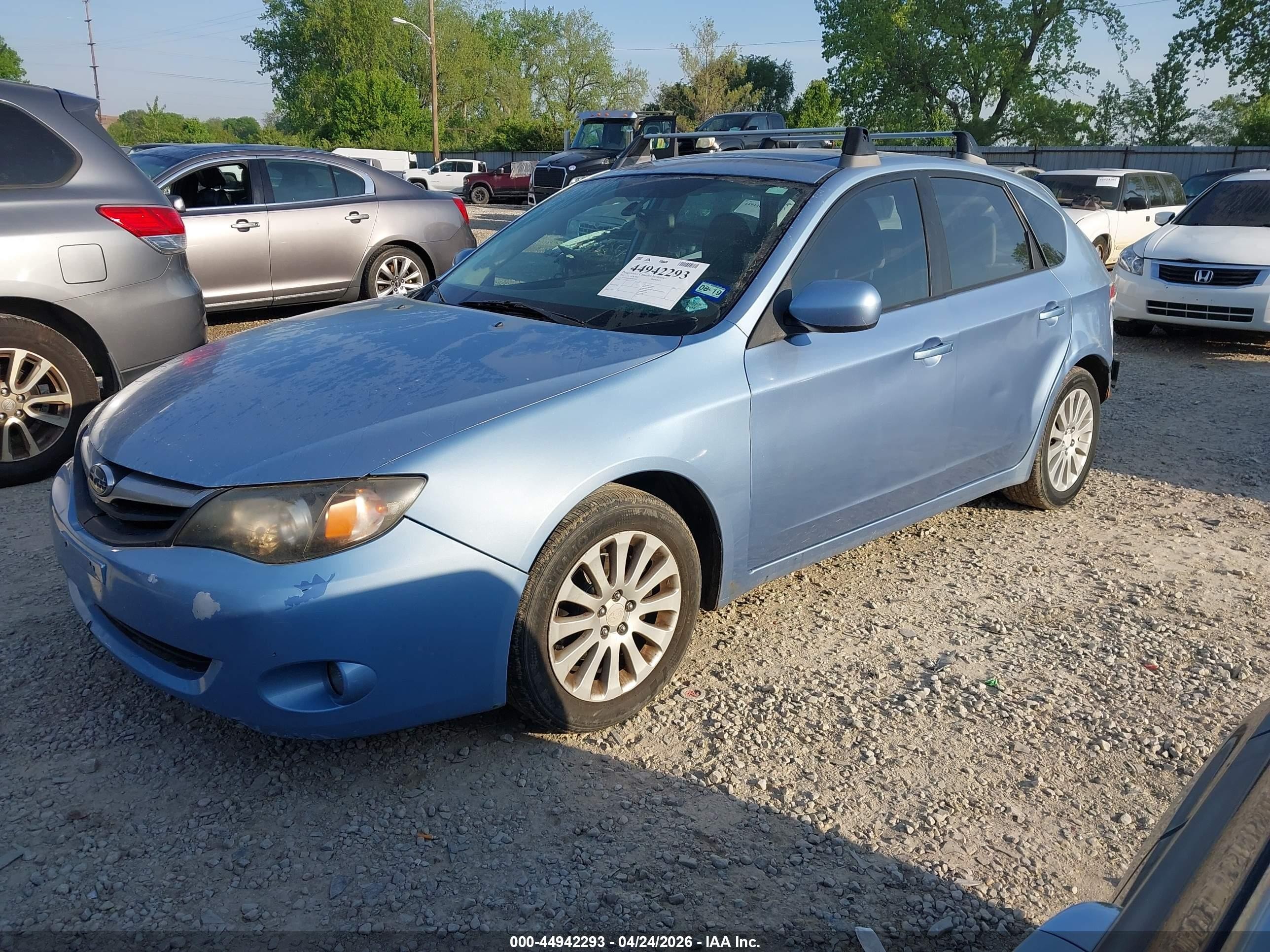 2011 Subaru Impreza 2.5i Premium Light Blue vin: JF1GH6B64BH827263