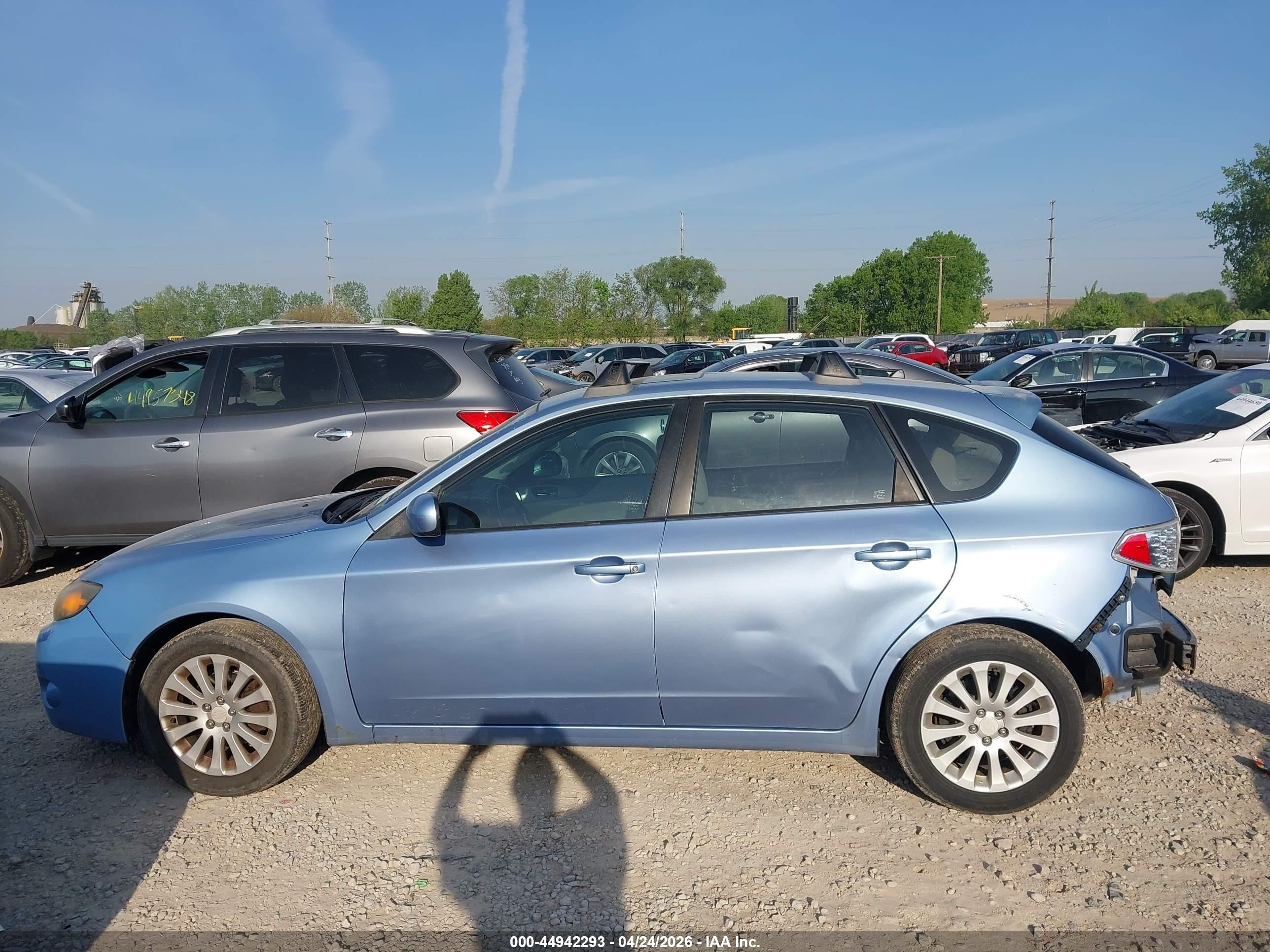 2011 Subaru Impreza 2.5i Premium Light Blue vin: JF1GH6B64BH827263