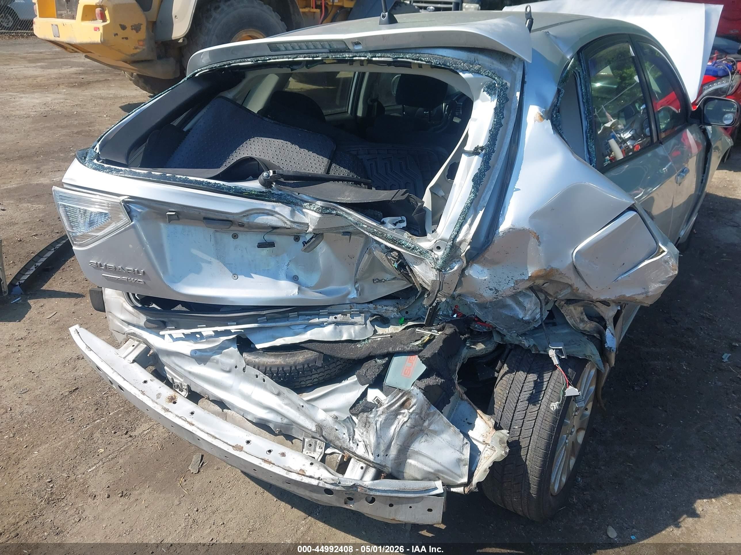 2011 Subaru Impreza 2.5i Premium Silver vin: JF1GH6B65BH814862