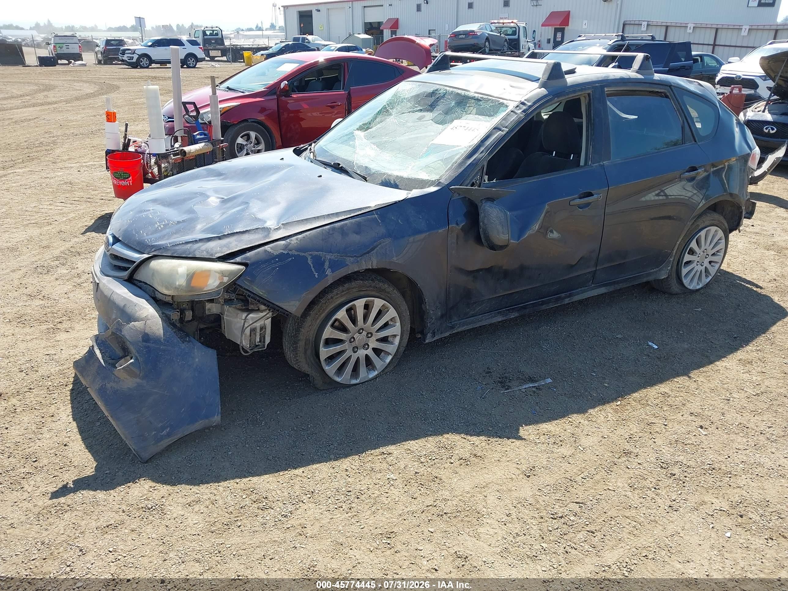 2010 Subaru Impreza 2.5i Premium Black vin: JF1GH6B66AG825793