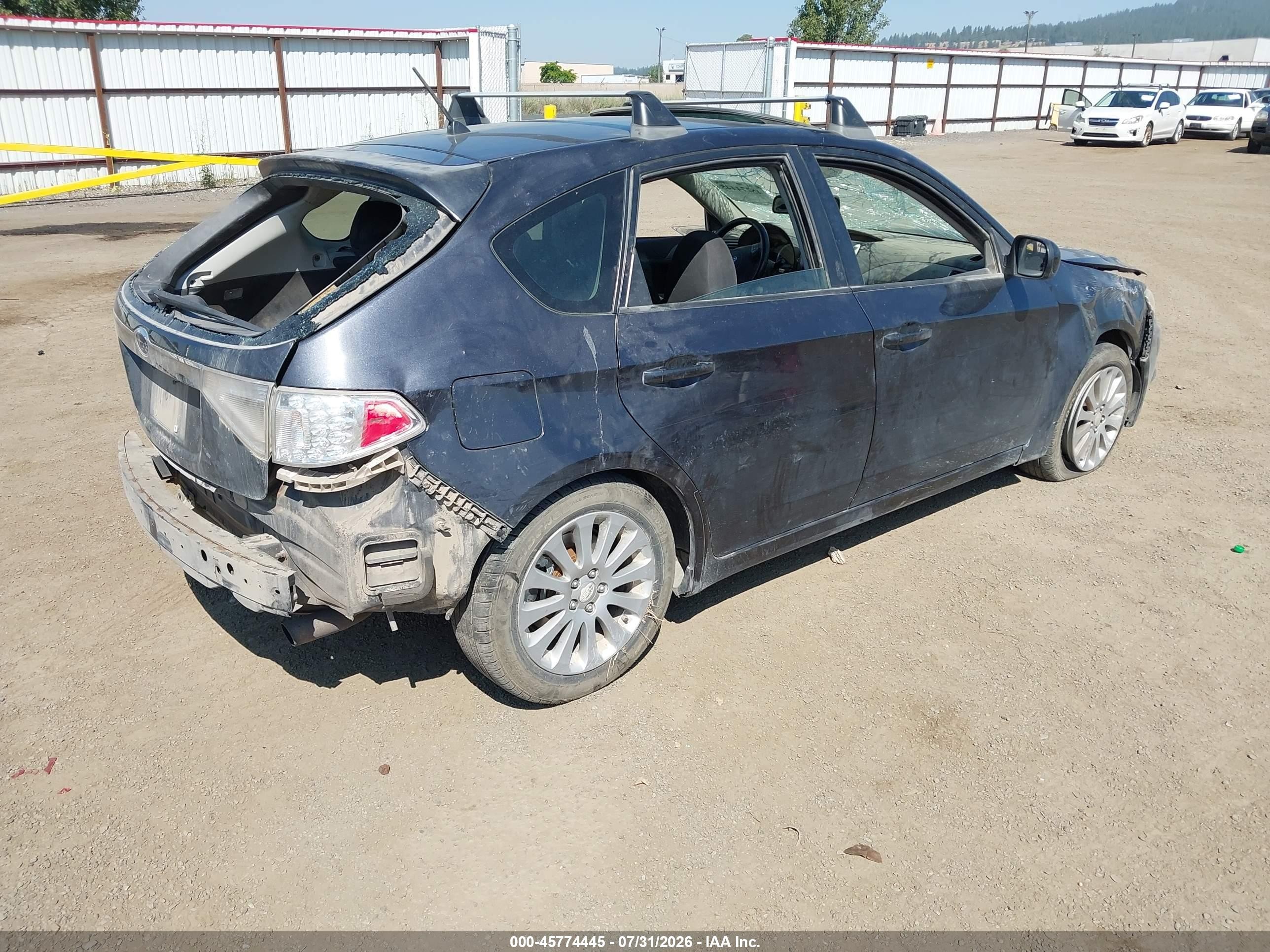 2010 Subaru Impreza 2.5i Premium Black vin: JF1GH6B66AG825793
