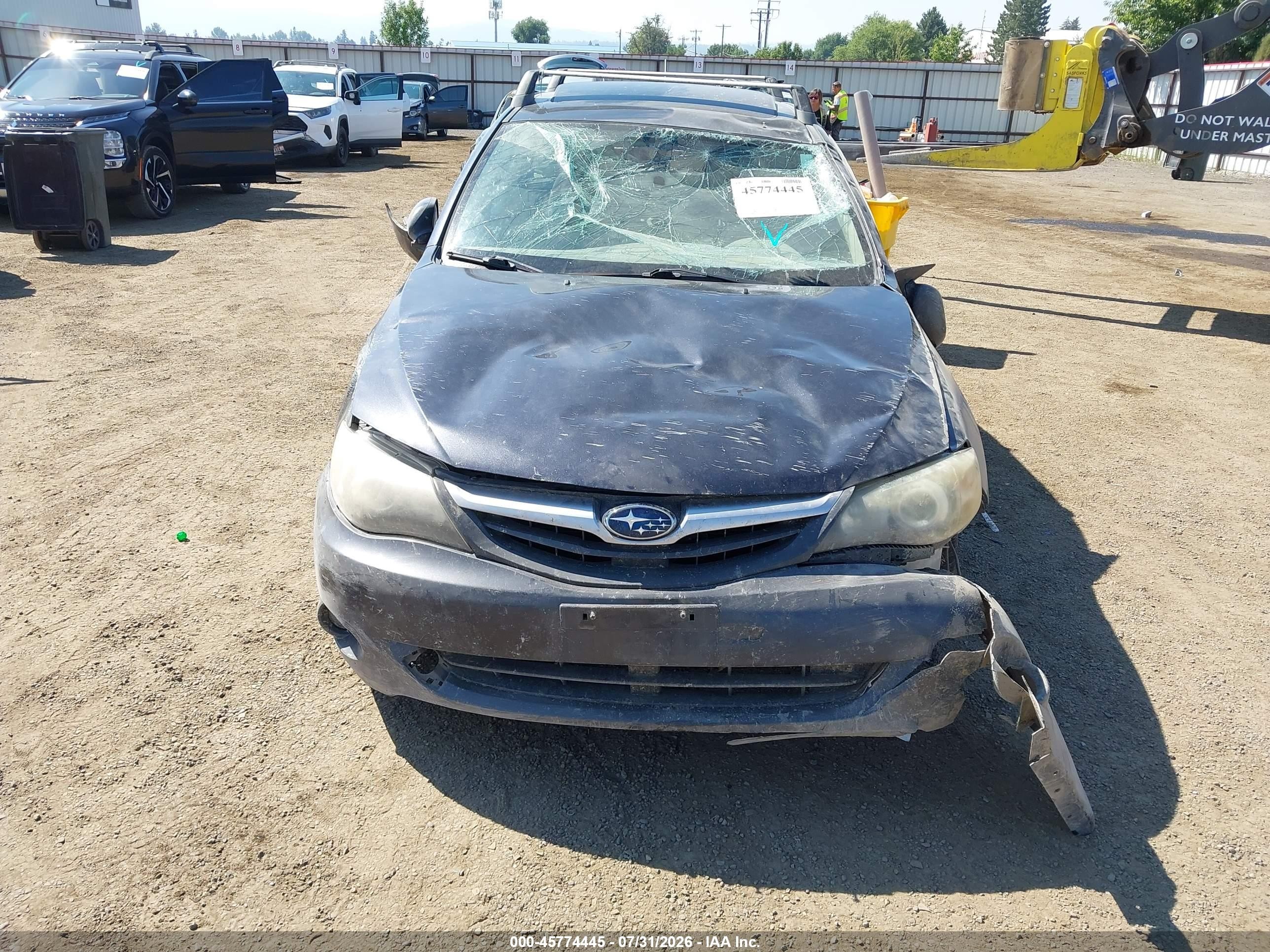 2010 Subaru Impreza 2.5i Premium Black vin: JF1GH6B66AG825793