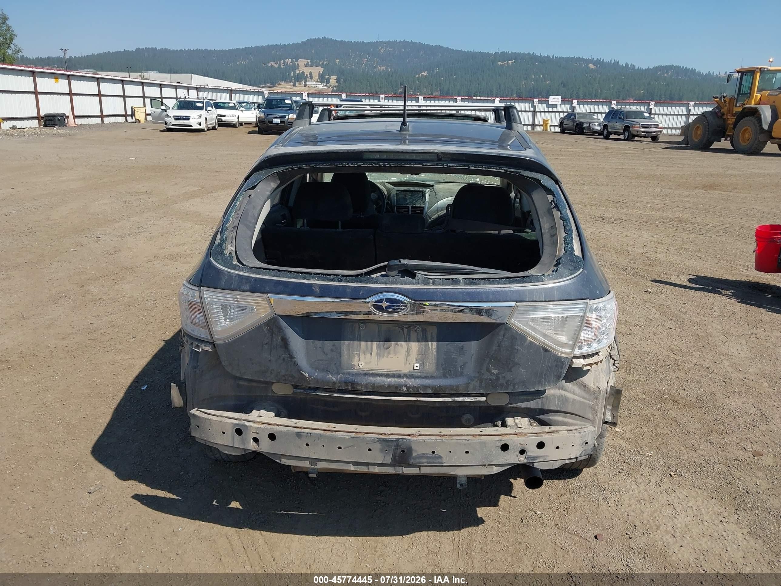 2010 Subaru Impreza 2.5i Premium Black vin: JF1GH6B66AG825793