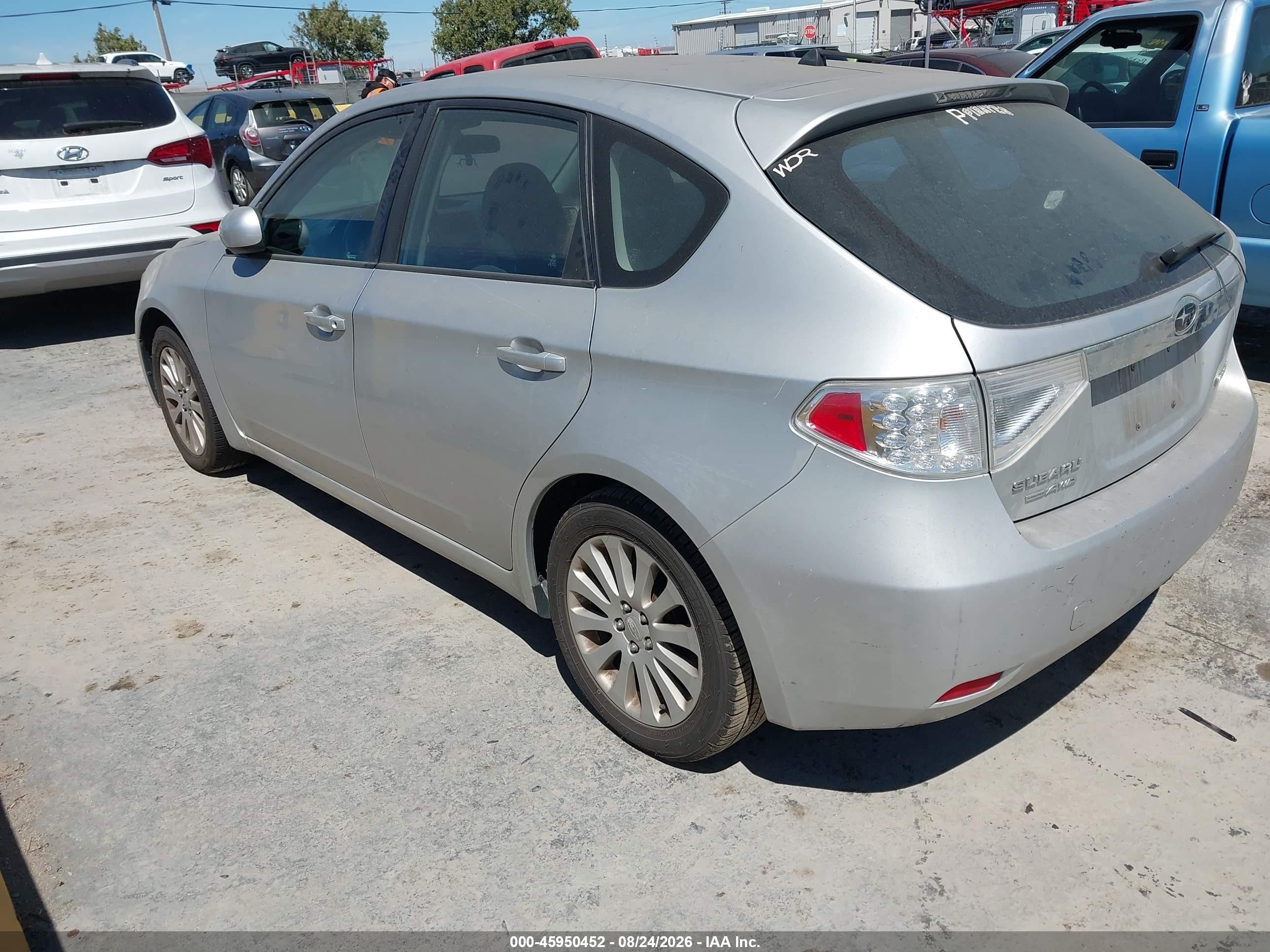 2010 Subaru Impreza 2.5i Premium Серебряный vin: JF1GH6B66AH809247