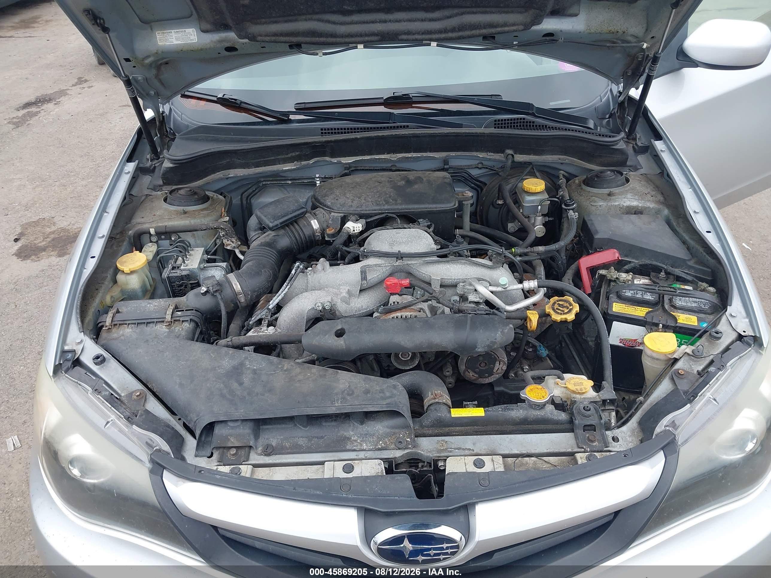 2011 Subaru Impreza 2.5i Premium Серебряный vin: JF1GH6B66BH810271
