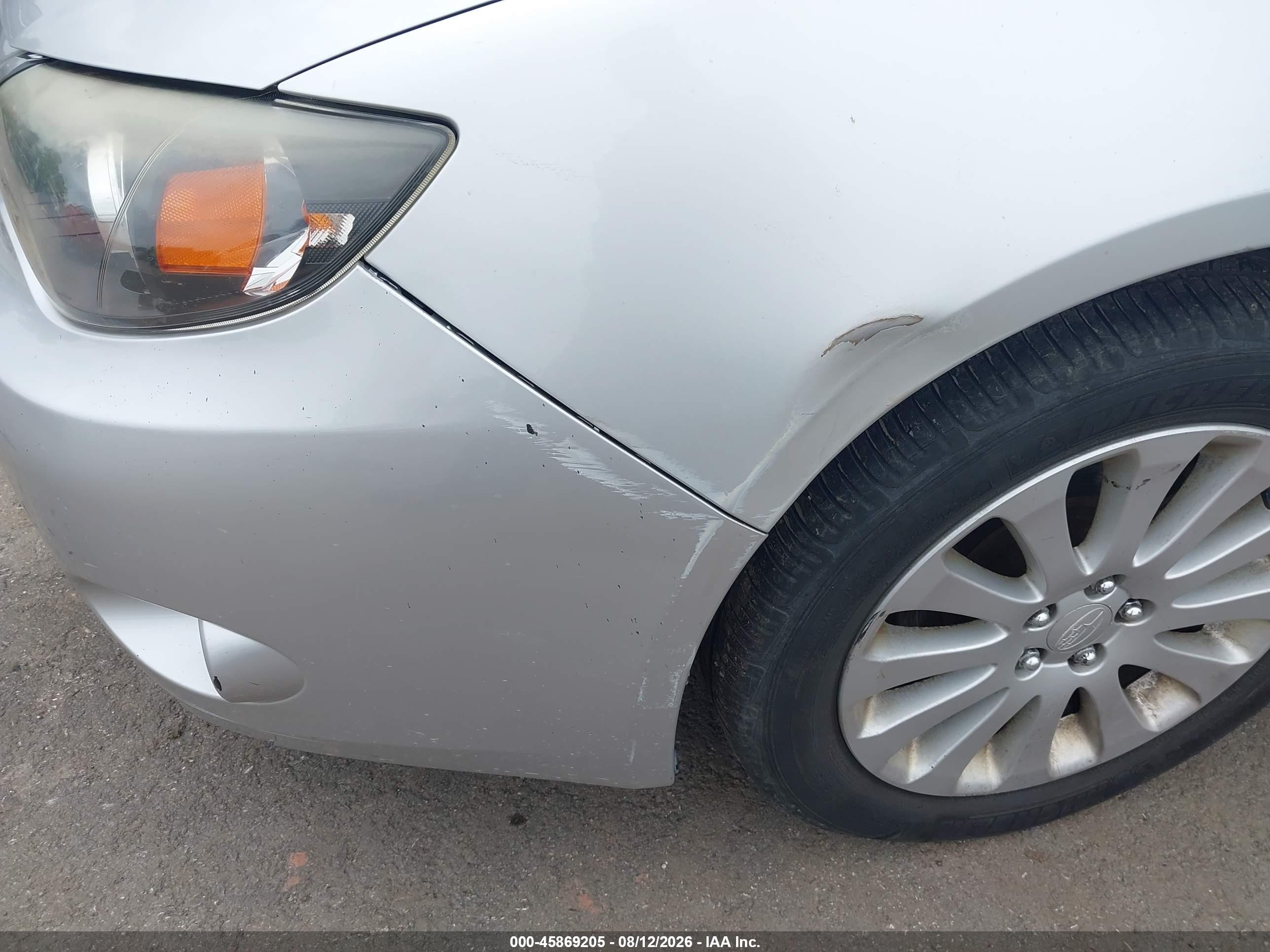 2011 Subaru Impreza 2.5i Premium Серебряный vin: JF1GH6B66BH810271