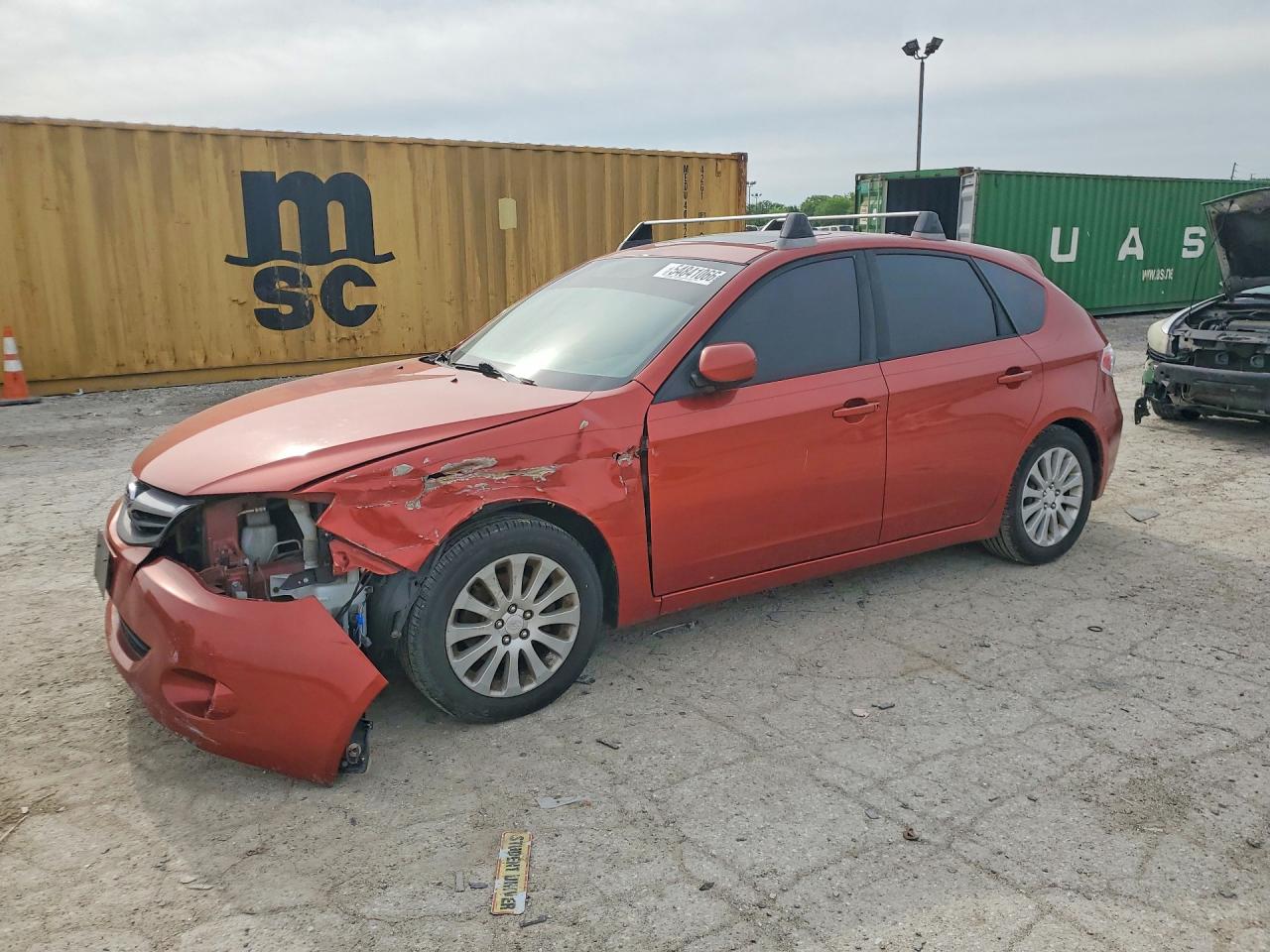 2011 Subaru Impreza 2.5i Premium Orange vin: JF1GH6B66BH828141