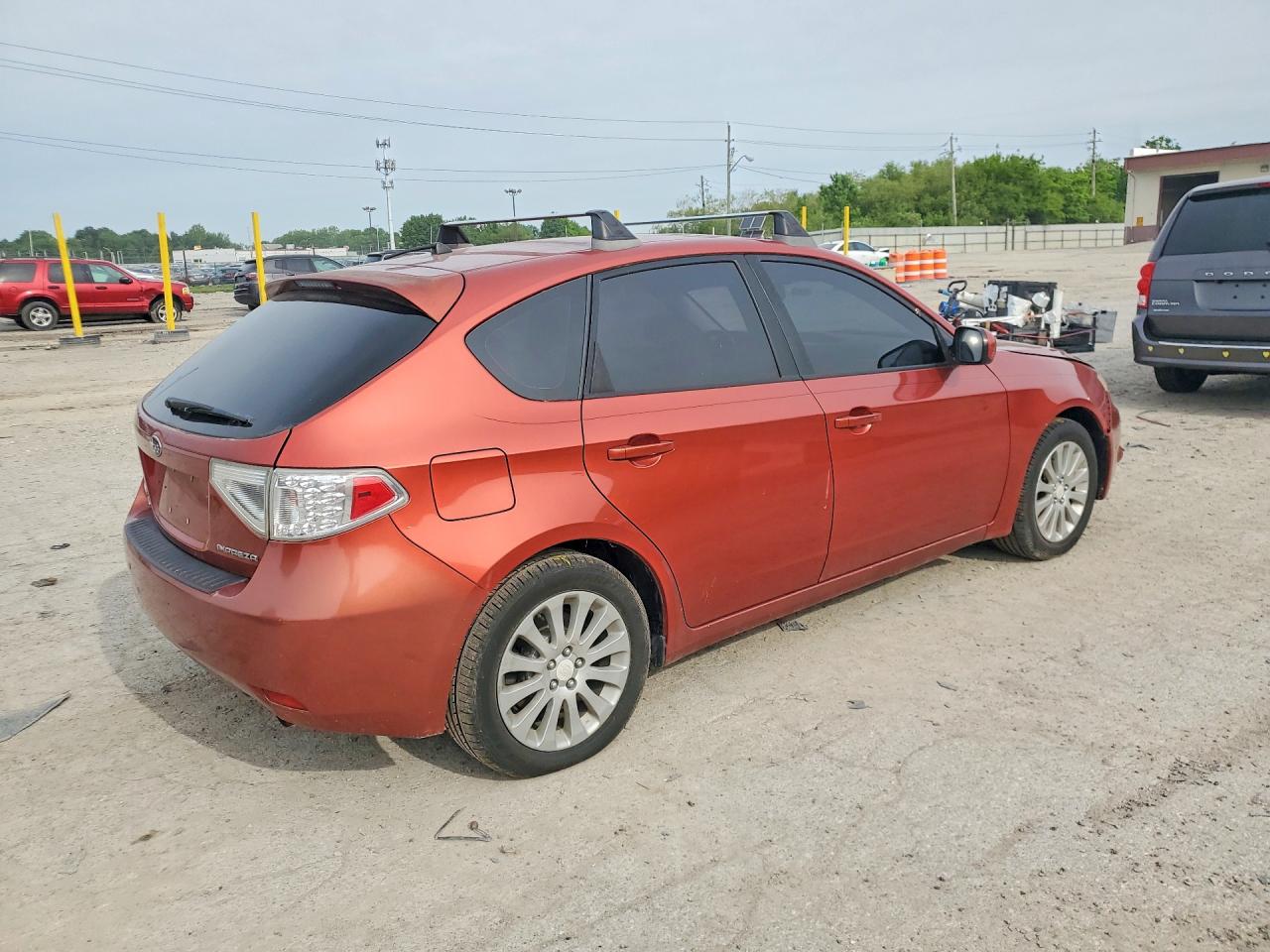 2011 Subaru Impreza 2.5i Premium Orange vin: JF1GH6B66BH828141