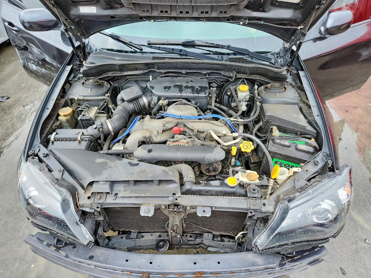2010 Subaru Impreza 2.5i Premium Черный vin: JF1GH6B67AG819937