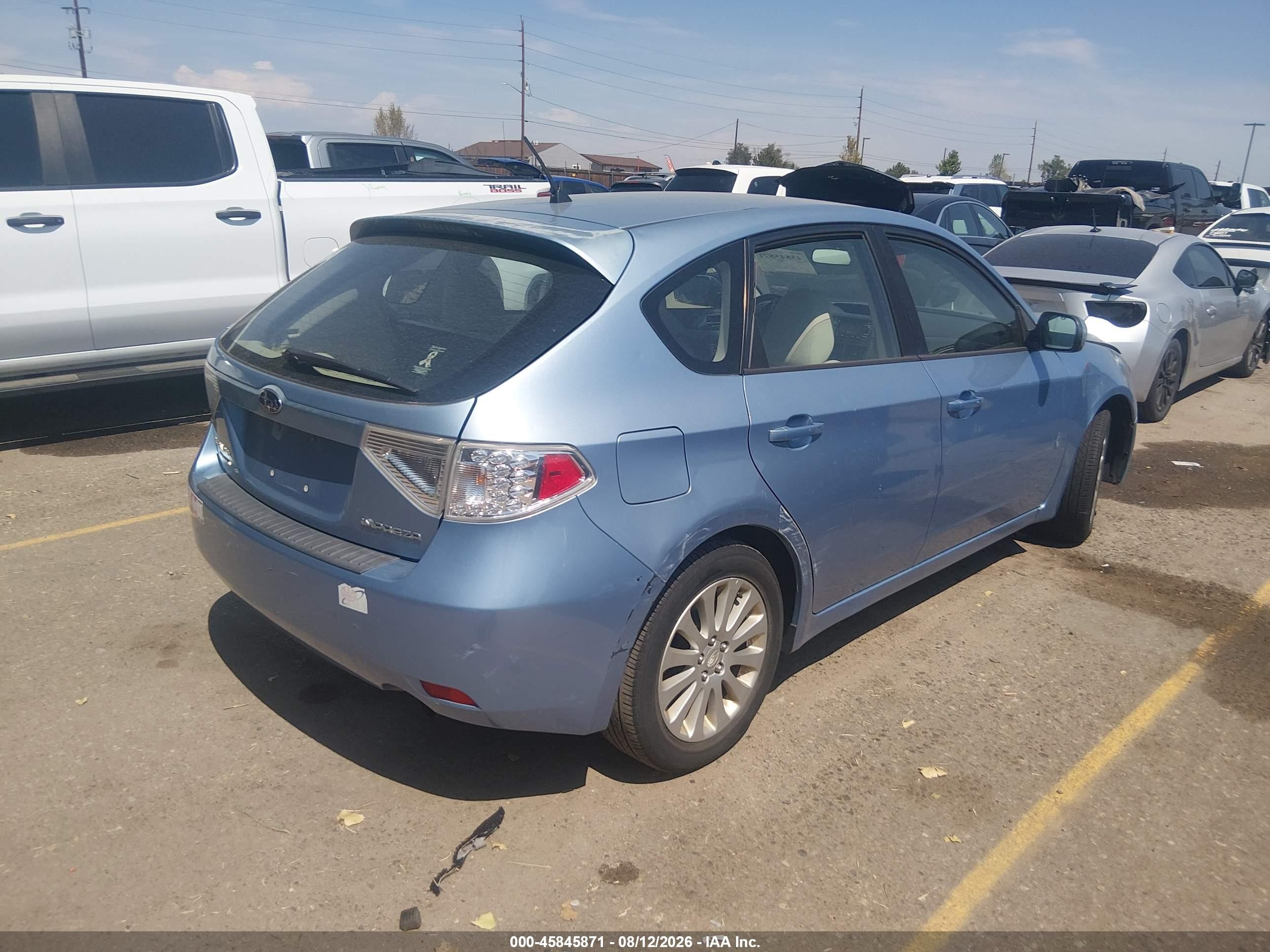 2011 Subaru Impreza 2.5i Premium Blue vin: JF1GH6B67BH812305