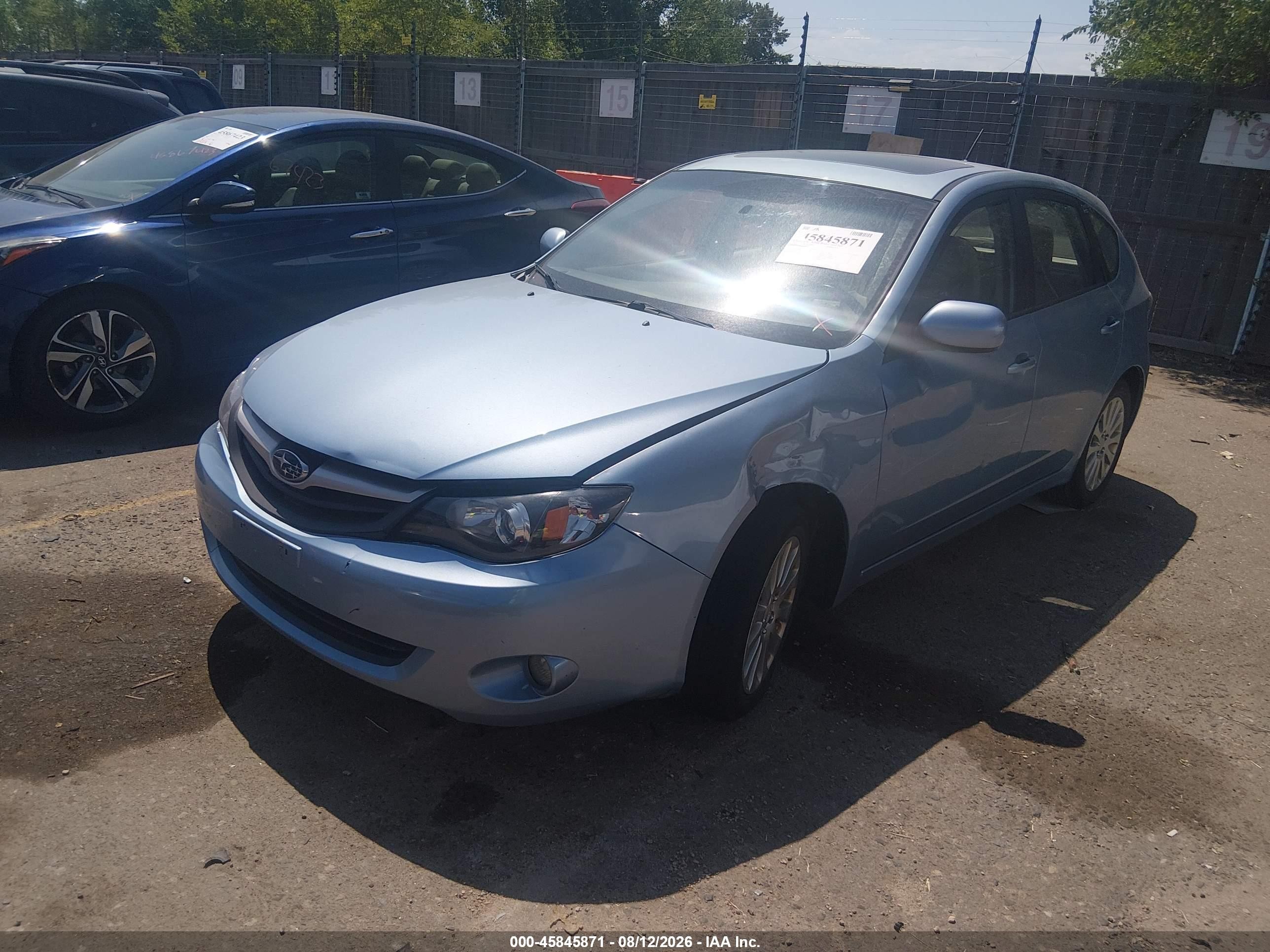 2011 Subaru Impreza 2.5i Premium Blue vin: JF1GH6B67BH812305