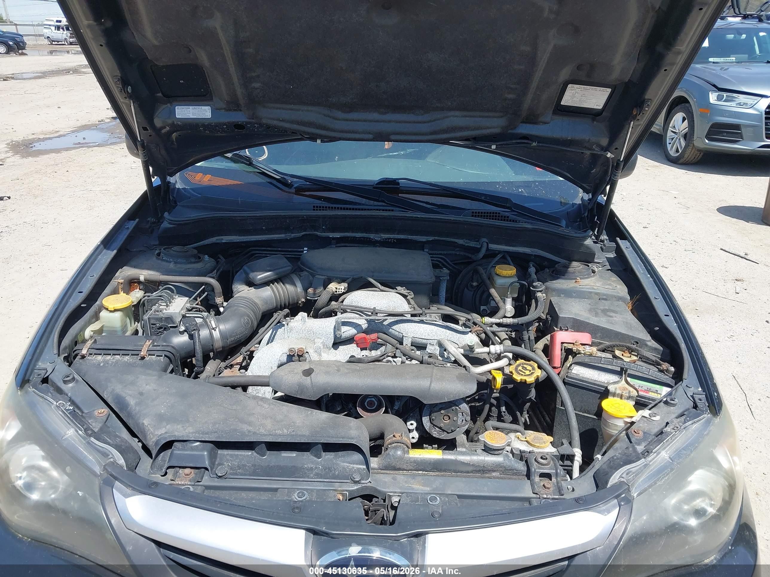 2010 Subaru Impreza 2.5i Premium Gray vin: JF1GH6B69AH808187