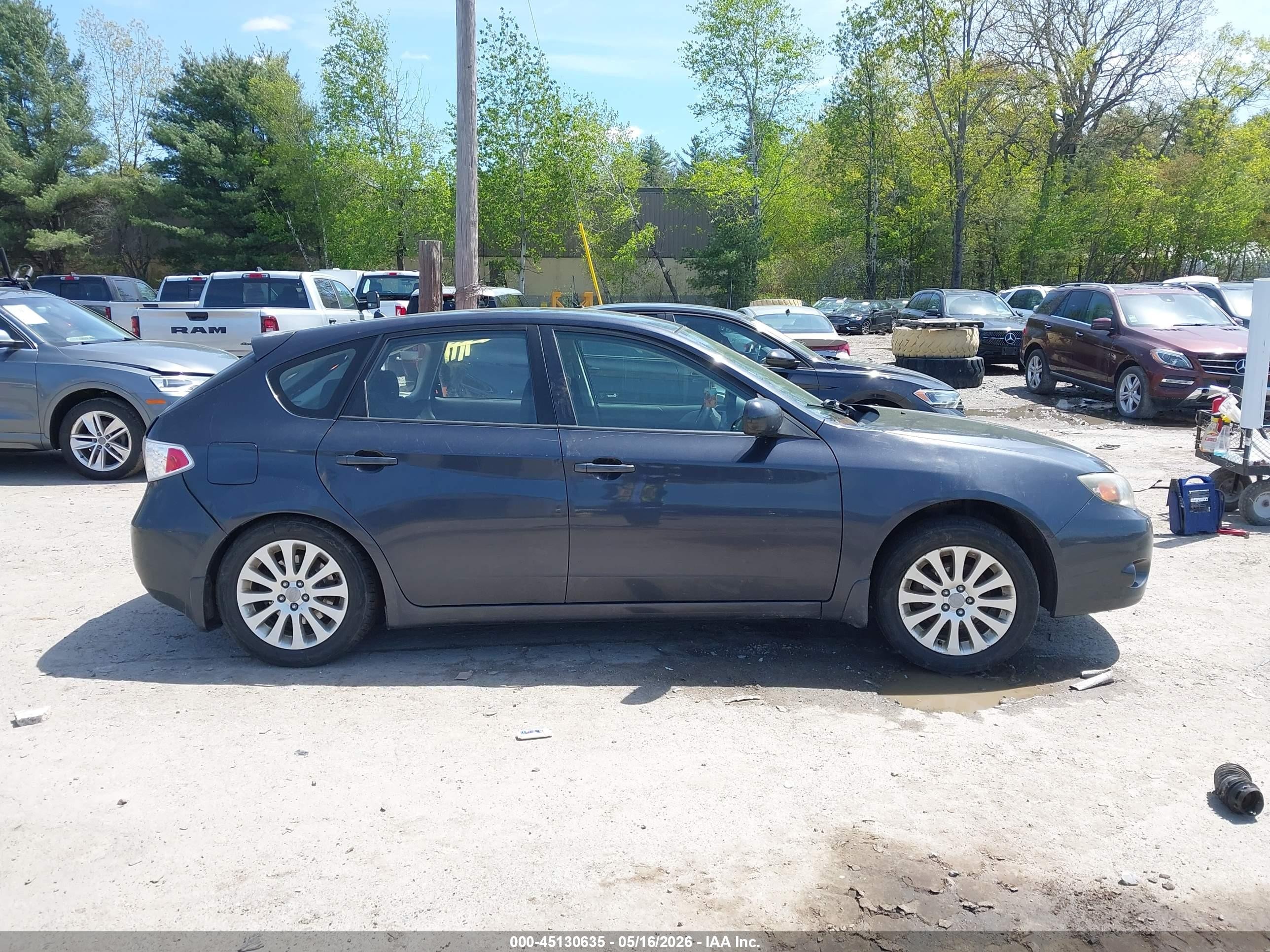 2010 Subaru Impreza 2.5i Premium Gray vin: JF1GH6B69AH808187
