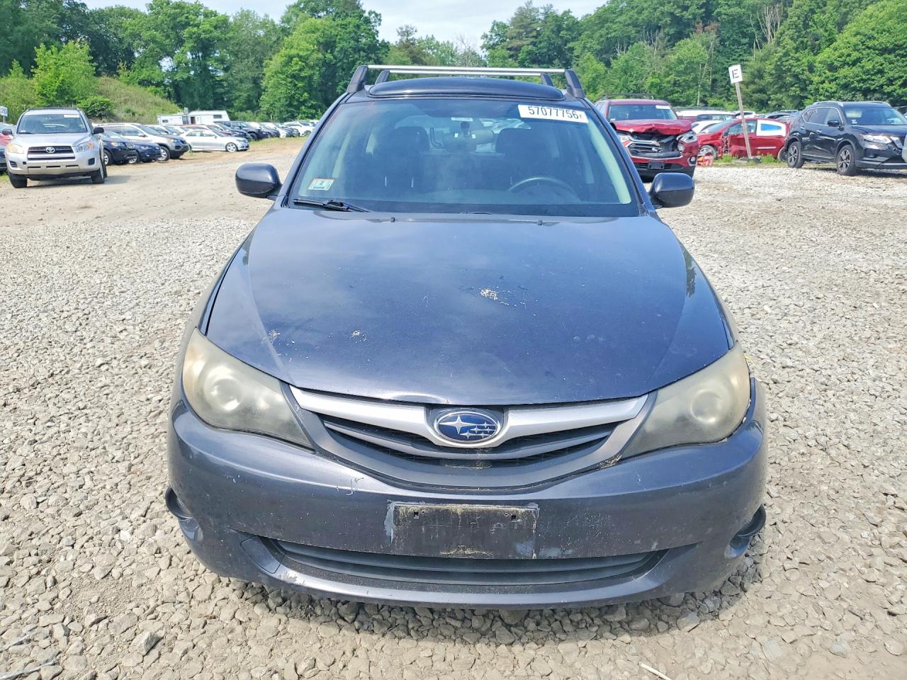 2010 Subaru Impreza 2.5i Premium Black vin: JF1GH6B69AH828472