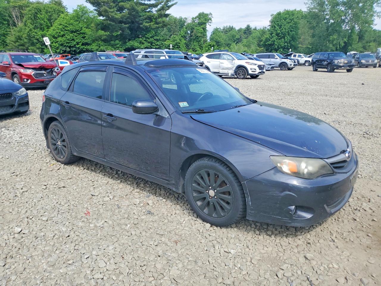 2010 Subaru Impreza 2.5i Premium Black vin: JF1GH6B69AH828472