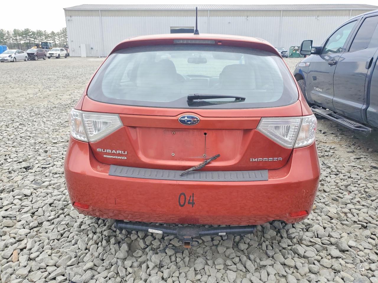 2011 Subaru Impreza 2.5i Premium Maroon vin: JF1GH6B69BH801757