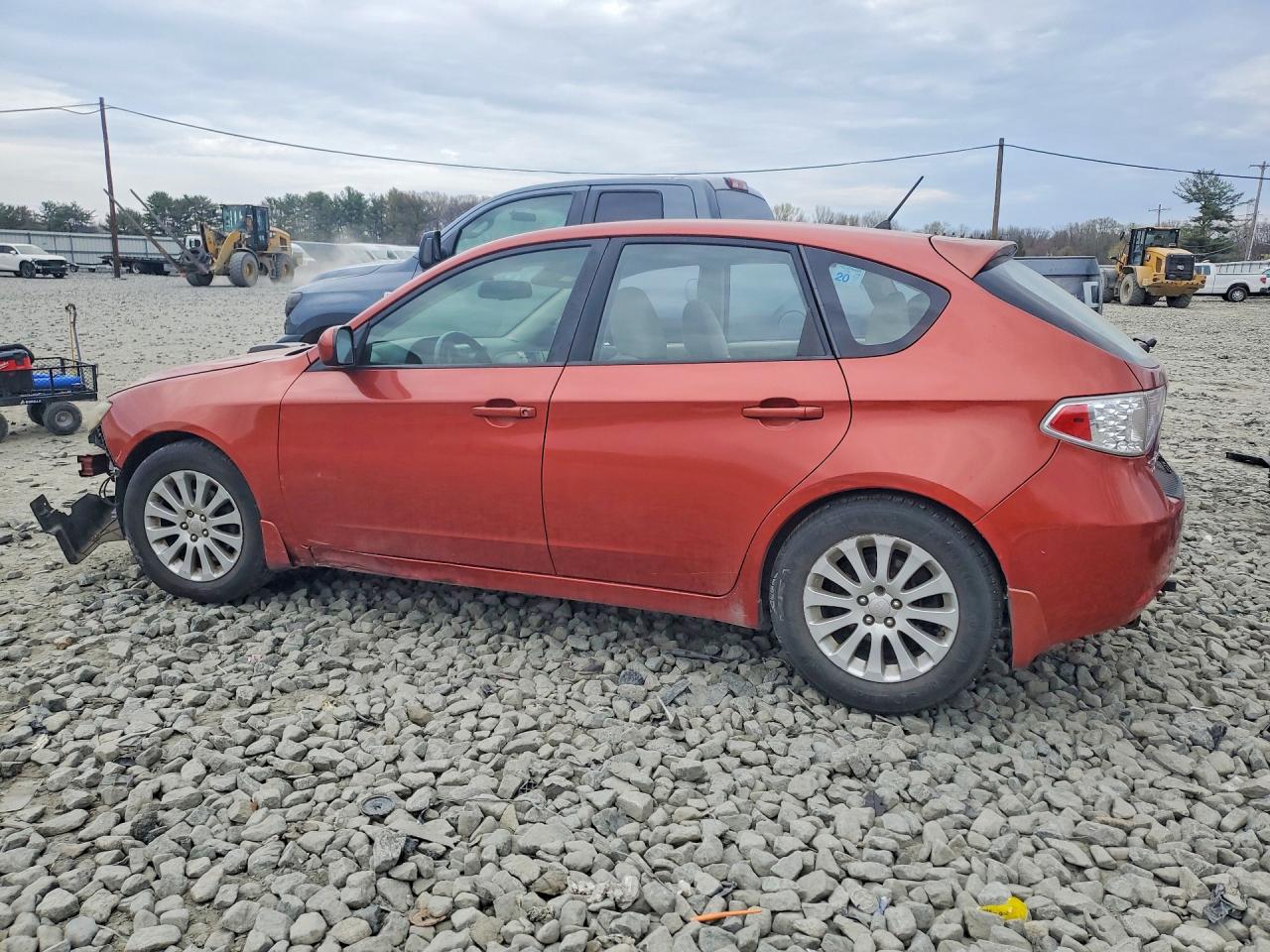 2011 Subaru Impreza 2.5i Premium Maroon vin: JF1GH6B69BH801757