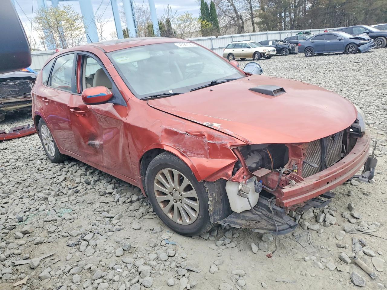 2011 Subaru Impreza 2.5i Premium Maroon vin: JF1GH6B69BH801757