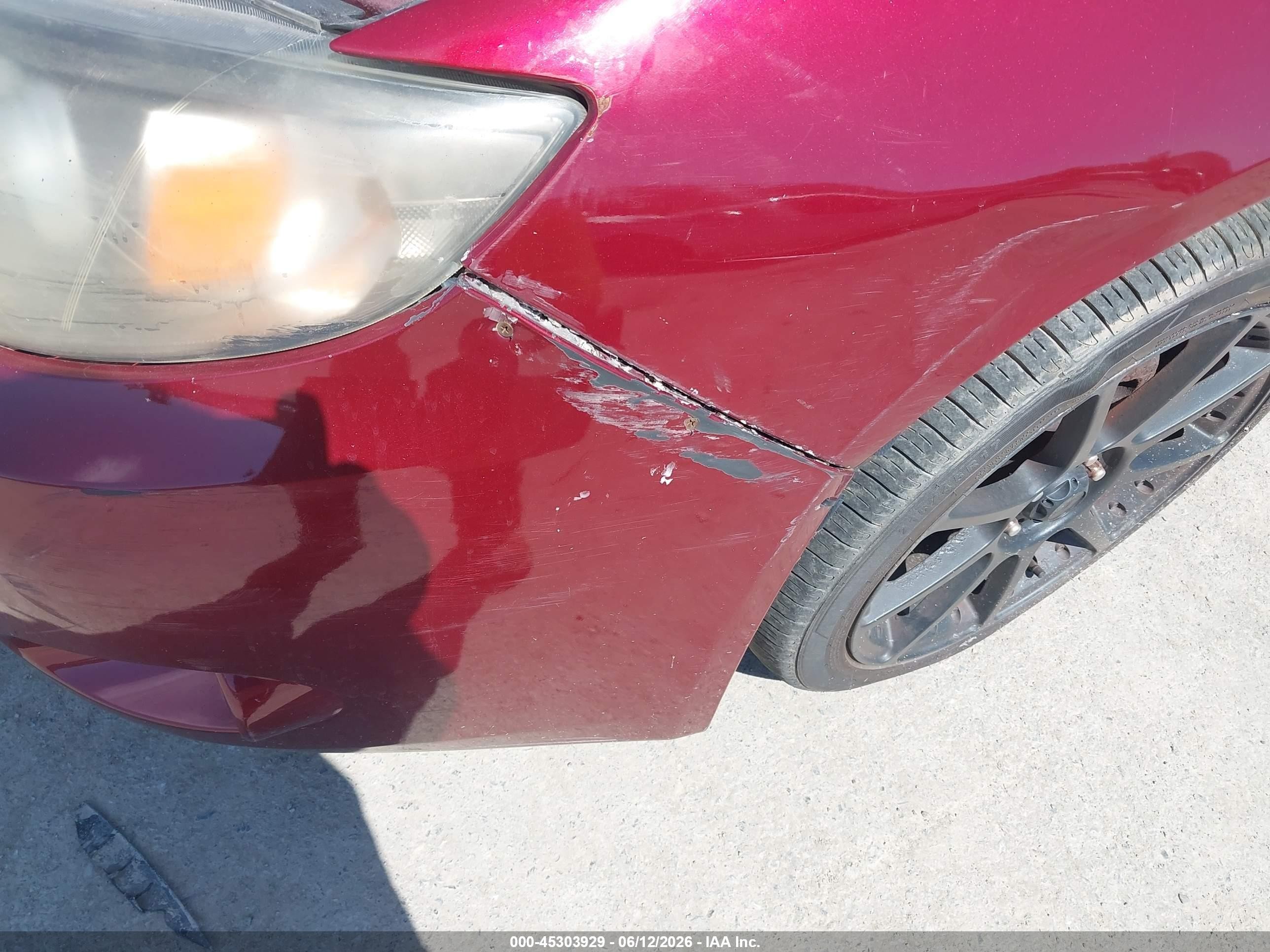 2010 Subaru Impreza 2.5i Premium Red vin: JF1GH6B6XAH820946
