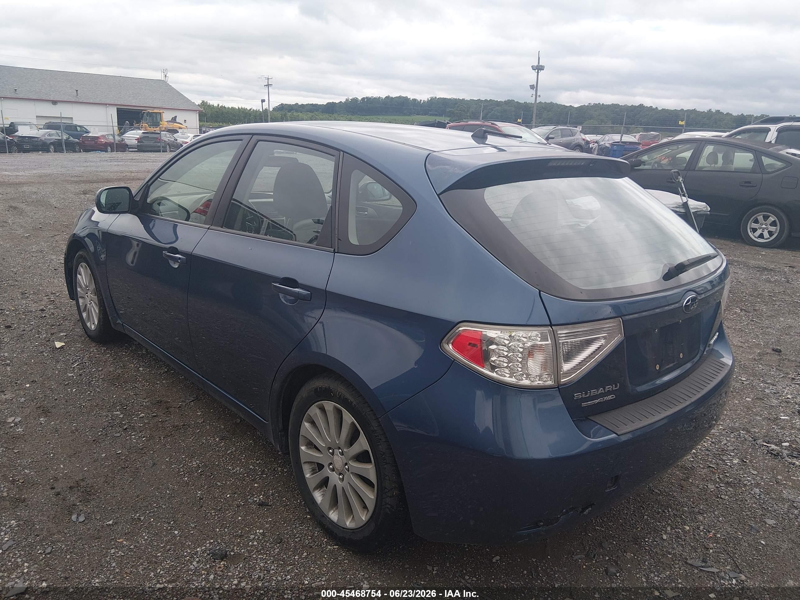 2011 Subaru Impreza 2.5i Premium Синий vin: JF1GH6B6XBH802822