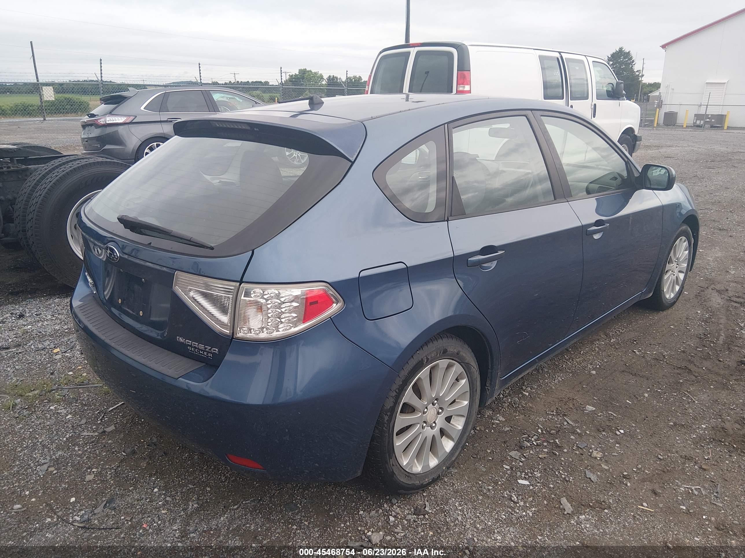 2011 Subaru Impreza 2.5i Premium Синий vin: JF1GH6B6XBH802822