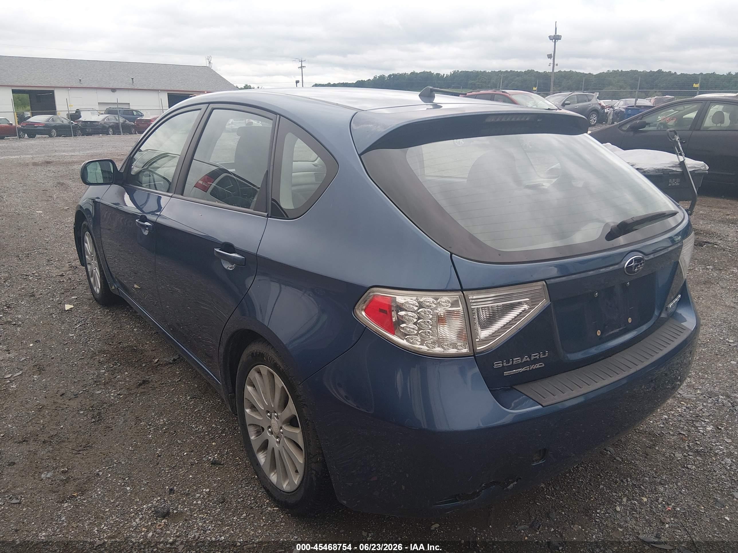 2011 Subaru Impreza 2.5i Premium Синий vin: JF1GH6B6XBH802822