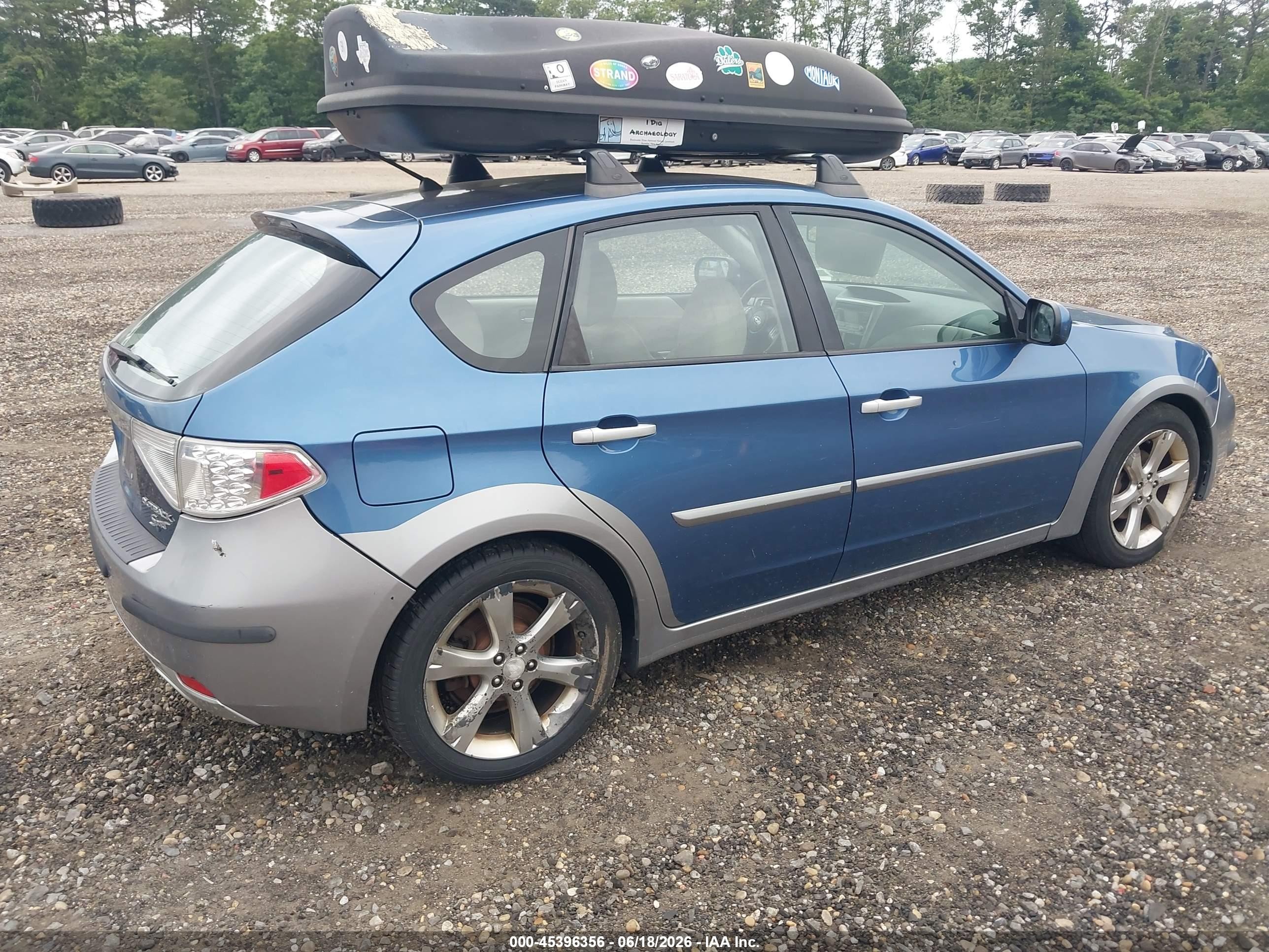 2010 Subaru Impreza Outback Sport   Blue vin: JF1GH6D60AH814103