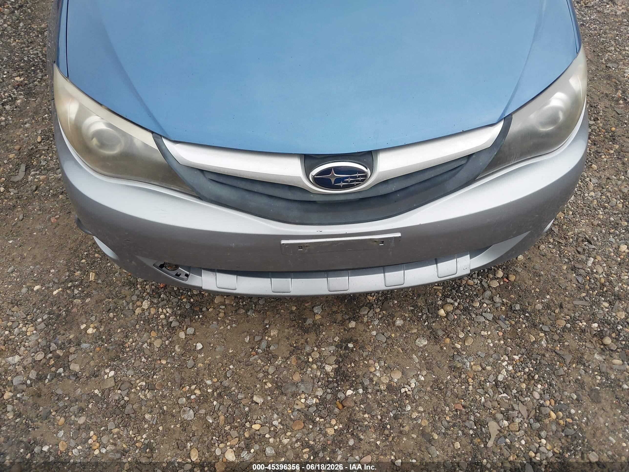 2010 Subaru Impreza Outback Sport   Blue vin: JF1GH6D60AH814103