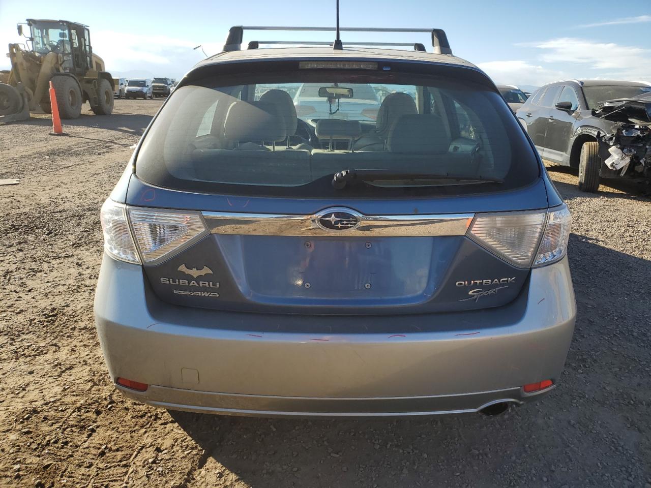 2010 Subaru Impreza Outback Sport Blue vin: JF1GH6D60AH821391