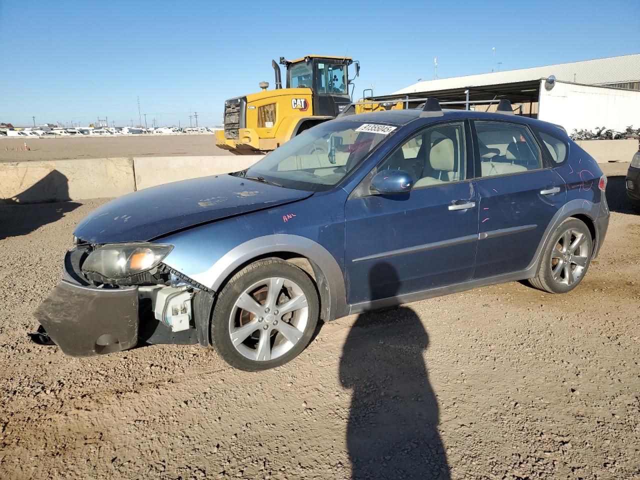 2010 Subaru Impreza Outback Sport Blue vin: JF1GH6D60AH821391