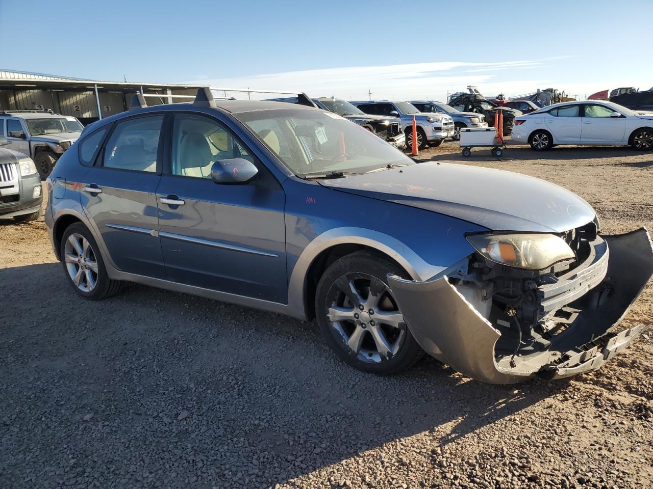 2010 Subaru Impreza Outback Sport Blue vin: JF1GH6D60AH821391
