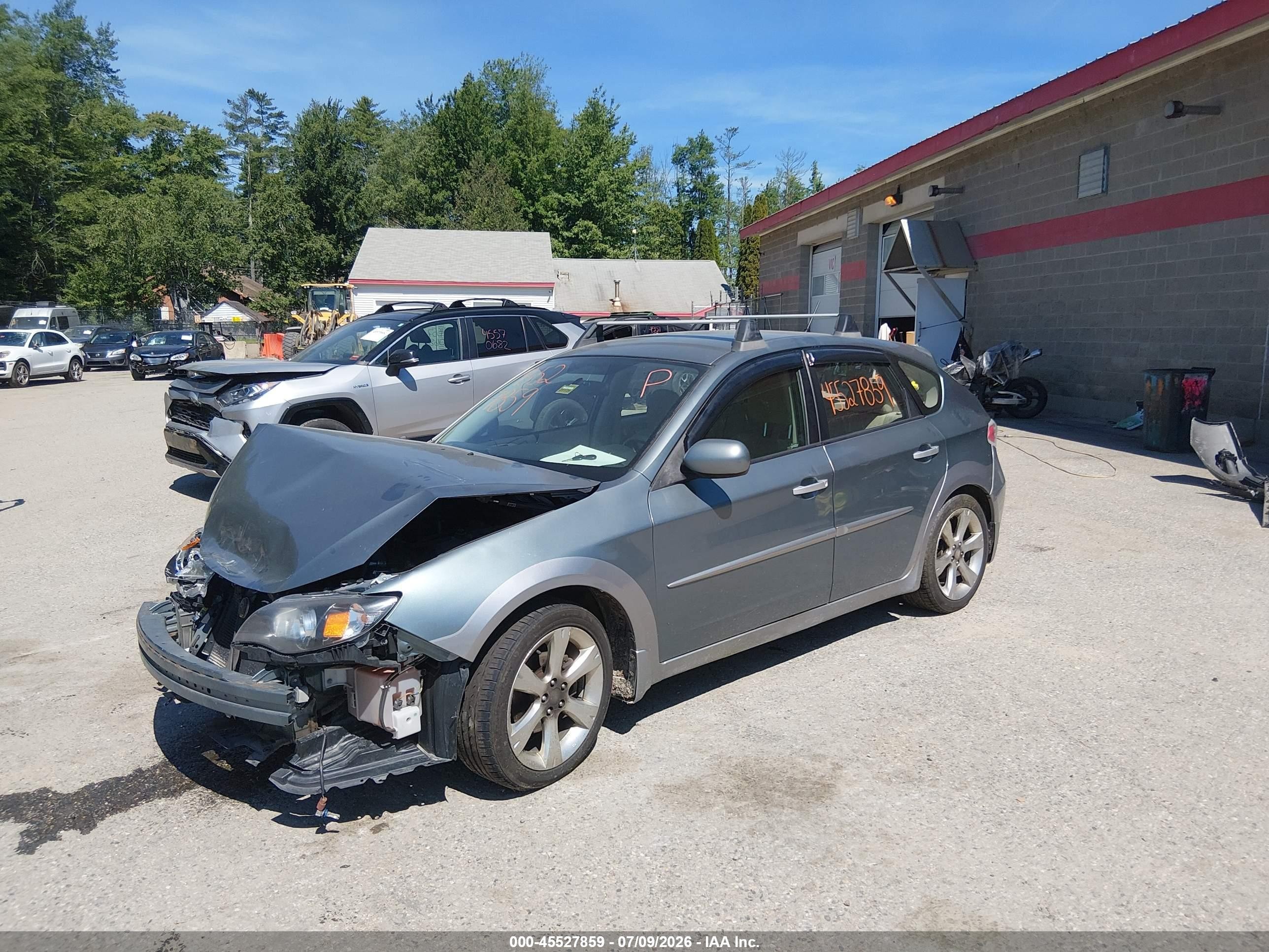 2010 Subaru Impreza Outback Sport   Blue vin: JF1GH6D61AH806804