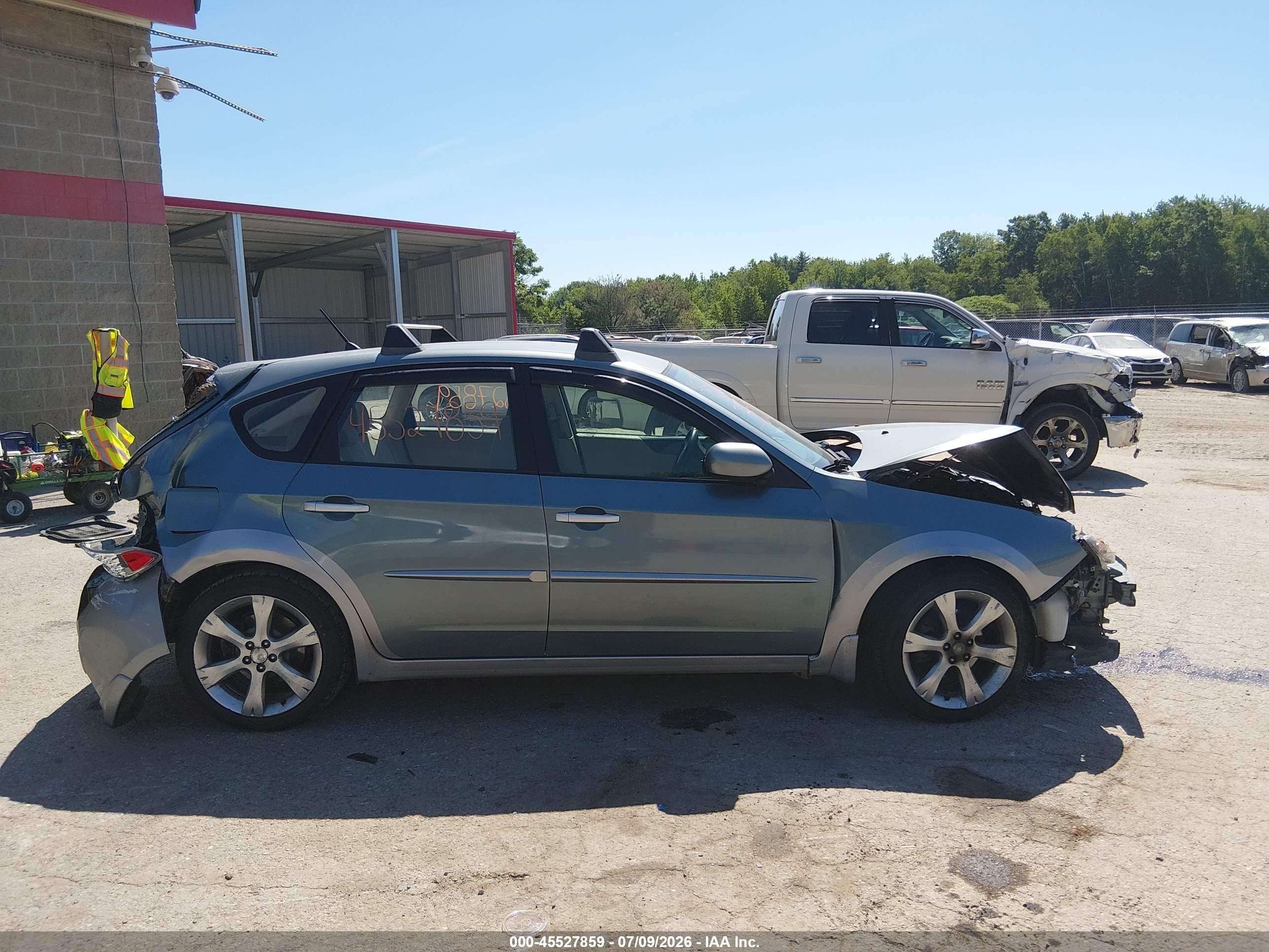 2010 Subaru Impreza Outback Sport   Blue vin: JF1GH6D61AH806804